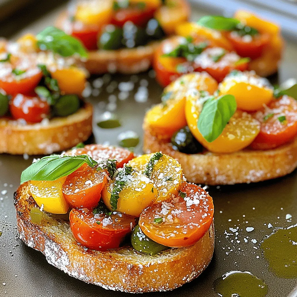 Bruschetta mit Tomaten und Basilikum ist ein einfaches Gericht. Du brauchst frische und leckere Zutaten. Für dein Rezept für Bruschetta mit Tomaten benötigst du ein paar wichtige Dinge.