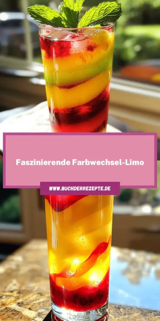 Entdecke die faszinierende Welt der farbenwechselnden Limonade mit unserem einfachen Rezept! Mit nur wenigen Zutaten zauberst du ein Getränk, das nicht nur lecker ist, sondern auch bei jeder Party zum echten Hingucker wird. Lass die Farben tanzen, indem du frischen Zitronensaft mit Backpulver und fruchtigem Sirup kombinierst. Klicke hier, um das vollständige Rezept zu erleben und deine Gäste zu begeistern!