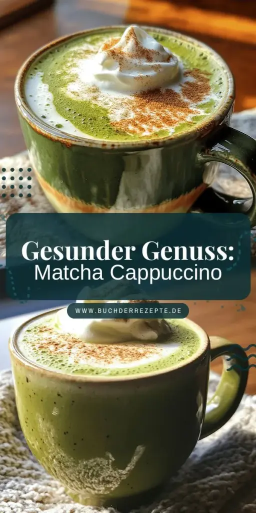 Entdecke die köstliche Welt des Matcha Cappuccinos, ein erfrischendes und gesundes Getränk! In unserem Artikel zeigen wir dir, wie du diesen cremigen Genuss zubereitest, welche Zutaten du benötigst und welche gesundheitlichen Vorteile Matcha bietet. Lass dich inspirieren und erfahre, wie du deinen Matcha Cappuccino variieren kannst. Klicke jetzt, um das vollständige Rezept zu erkunden und dein neues Lieblingsgetränk zu kreieren!