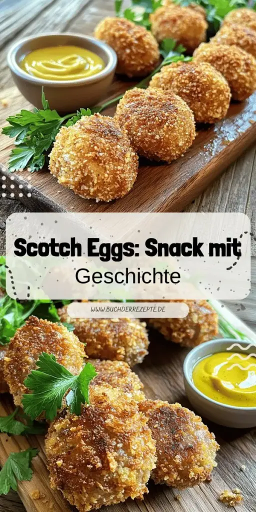 Entdecke die köstliche Welt der Scotch Eggs! Diese britische Spezialität vereint hartgekochte Eier, würziges Wurstfleisch und eine knusprige Panade, die deine Geschmacksknospen begeistern wird. In unserem Artikel erfährst du nicht nur die spannende Geschichte hinter diesen beliebten Snacks, sondern auch, wie du sie ganz einfach selbst zubereiten kannst. Lass dich von kreativen Variationen inspirieren und probiere unsere Schritt-für-Schritt-Anleitung aus! Jetzt klicken und genießen!