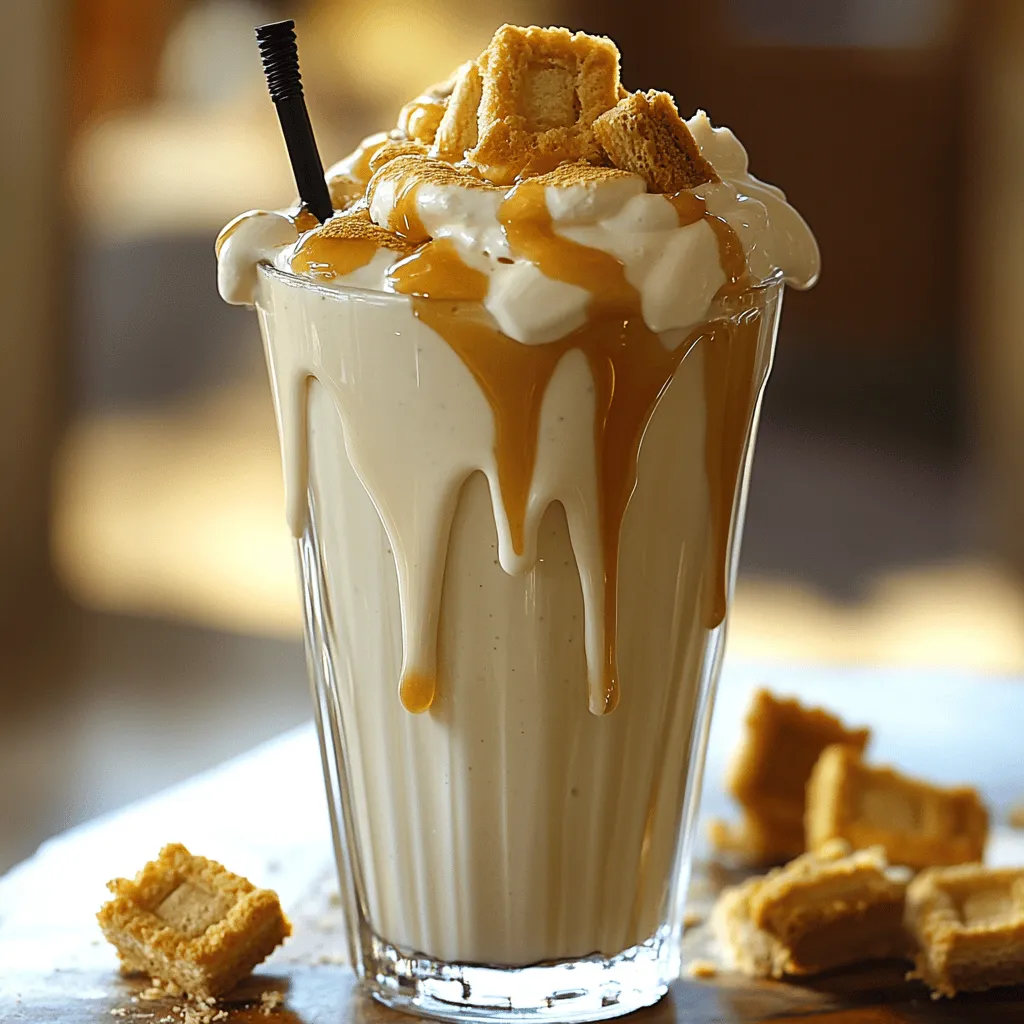 Um einen cremigen Biscoff Cookie Butter Milkshake zuzubereiten, brauchst du nur wenige Zutaten. Du benötigst zwei Tassen Vanilleeis, eine Tasse Milch und vier Esslöffel Biscoff-Kekse-Butter. Du kannst auch zwei Esslöffel zerbrochene Biscoff-Kekse für die Garnitur verwenden.