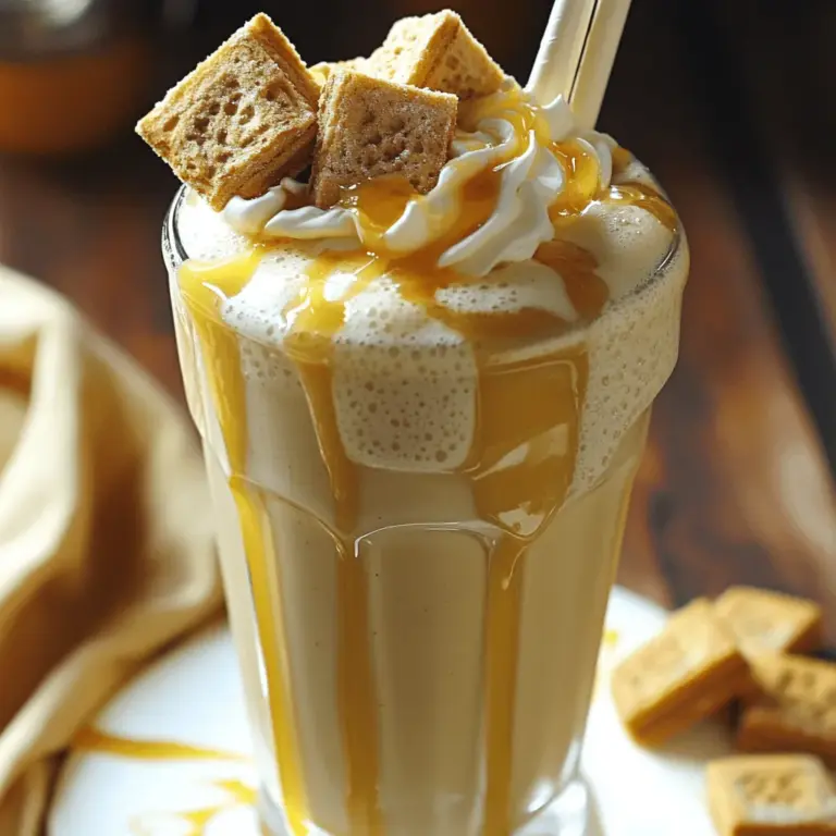 Um einen cremigen Biscoff Cookie Butter Milkshake zuzubereiten, brauchst du nur wenige Zutaten. Du benötigst zwei Tassen Vanilleeis, eine Tasse Milch und vier Esslöffel Biscoff-Kekse-Butter. Du kannst auch zwei Esslöffel zerbrochene Biscoff-Kekse für die Garnitur verwenden.