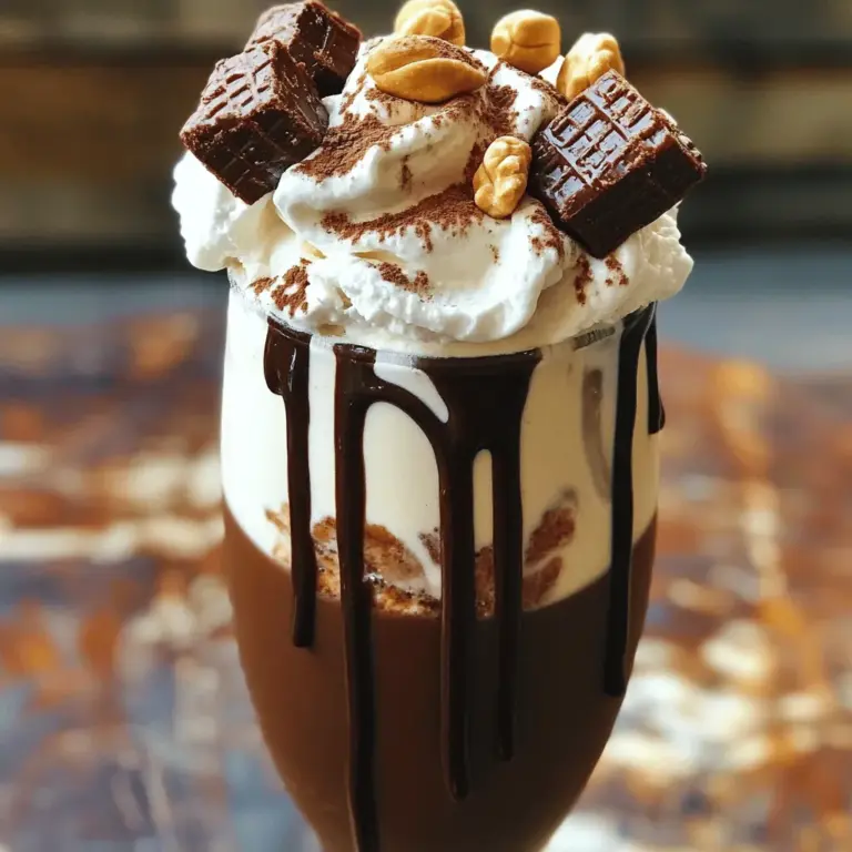 Um einen leckeren Snickers Milchshake zuzubereiten, brauchst du einige einfache Zutaten. Du benötigst zwei große Kugeln Vanilleeis, eine Tasse Milch, drei bis vier grob gehackte Snickers-Riegel und zwei Esslöffel Erdnussbutter. Außerdem sind Schlagsahne, Kakaopulver oder Schokoladensirup und ganze Erdnüsse für die Dekoration wichtig.