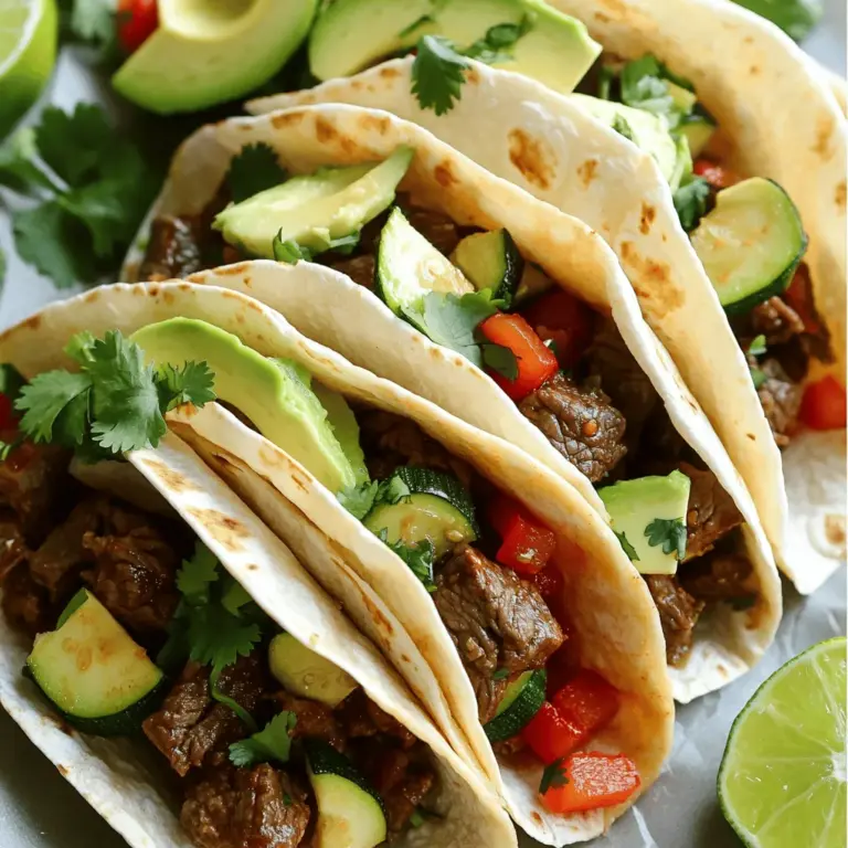- 500 g Rindfleisch (z. B. Rinderhack oder Steak) - 4 große Tortilla-Wraps - Gemüse: Paprika, Zucchini, Zwiebel