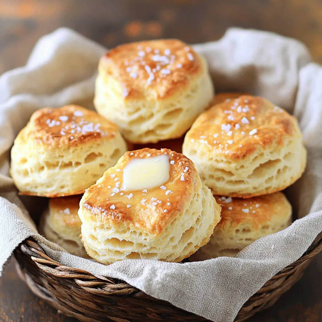 Um perfekte Homemade Biscuits zu machen, brauchst du einige einfache Zutaten. Diese Zutaten sind: - 2 Tassen Weizenmehl (Type 405) - 1 Esslöffel Backpulver - 1/2 Teelöffel Natron - 1 Teelöffel Salz - 1/4 Tasse ungesalzene Butter, kalt und gewürfelt - 3/4 Tasse Buttermilch Diese Basiszutaten sind wichtig für die Textur und den Geschmack. Das Mehl gibt Struktur, während die Butter für die Fluffigkeit sorgt. Du kannst dein Rezept anpassen, indem du einige optionale Zutaten hinzufügst. Diese sind: - 1 Esslöffel Honig (für Süße) - 1 Esslöffel gehackte frische Kräuter (wie Schnittlauch oder Rosmarin) Die Kräuter bringen einen frischen Geschmack. Der Honig kann den Brötchen eine süße Note geben. Die Auswahl der Zutaten ist entscheidend. Hier sind einige Tipps: - Wähle frisches Mehl. Altes Mehl kann den Geschmack beeinträchtigen. - Achte darauf, dass die Butter kalt ist. Das hilft den Brötchen, fluffig zu werden. - Verwende echte Buttermilch. Diese gibt den Brötchen einen tollen Geschmack. Mit diesen Zutaten und Tipps kannst du köstliche Homemade Biscuits zubereiten. Du findest die vollständige Rezeptanleitung im [Full Recipe]. Zuerst heize den Ofen auf 230°C vor. Das ist wichtig, um die Brötchen richtig aufgehen zu lassen. Nimm eine große Schüssel und vermische 2 Tassen Weizenmehl, 1 Esslöffel Backpulver, 1/2 Teelöffel Natron und 1 Teelöffel Salz. Mische die trockenen Zutaten gut durch. Jetzt kommt die Butter. Nimm 1/4 Tasse kalte, gewürfelte Butter und füge sie zur Mehlmischung hinzu. Du kannst deine Finger oder einen Teigmischer benutzen. Mische, bis die Butter die Größe von kleinen Kieselsteinen hat. Mach eine Mulde in der Mitte der Mischung. Gieße 3/4 Tasse Buttermilch hinein. Wenn du möchtest, füge jetzt 1 Esslöffel Honig hinzu. Für extra Geschmack kannst du auch frische Kräuter einarbeiten. Mische alles sanft mit einer Gabel, bis der Teig gerade so zusammenkommt. Stürze den Teig auf eine bemehlte Fläche. Knete ihn vorsichtig 2-3 Mal. Drücke den Teig dann zu einem Rechteck, etwa 2,5 cm dick. Nimm einen Ausstecher oder ein Glas. Steche die Brötchen aus, indem du einfach nach unten drückst. Lass die Brötchen nah beieinander für weichere Seiten oder weiter auseinander für knusprigere Ränder. Verarbeite den restlichen Teig, indem du ihn zusammensetzt und weitere Brötchen ausstechst, bis alles aufgebraucht ist. Lege die Brötchen auf ein Backblech, das du vorbereitet hast. Schiebe sie in den heißen Ofen und backe sie 12-15 Minuten. Sie sind fertig, wenn die Oberseite goldbraun ist. Nimm das Blech aus dem Ofen und lass die Brötchen kurz abkühlen. Serviere sie warm mit Butter. Diese Brötchen sind einfach und lecker. Wenn du mehr über das Rezept erfahren möchtest, schau dir die Full Recipe an! Um perfekte Brötchen zu machen, achte auf die Temperatur der Butter. Kalte Butter sorgt für fluffige Brötchen. Zerkleinere die Butter in kleine Stücke, bevor du sie in das Mehl gibst. Mische die Zutaten nur so lange, bis sie zusammenkommen. Ein unordentlicher Teig ist ideal. Ein häufiger Fehler ist das Übermischen des Teigs. Das führt zu festen Brötchen. Mische nur so lange, bis keine trockenen Stellen mehr sichtbar sind. Ein weiterer Fehler ist das falsche Ausstechen. Drücke den Ausstecher gerade nach unten, ohne zu drehen. So behalten die Brötchen ihre Form. Möchtest du etwas Besonderes? Füge frische Kräuter oder geriebenen Käse hinzu. Du kannst auch Gewürze wie Paprika oder Knoblauchpulver verwenden. Diese Zutaten geben den Brötchen einen tollen Geschmack. Wenn du es süß magst, versuche einen Esslöffel Honig. So wird dein Rezept einzigartig. Für mehr Details, schaue dir das Full Recipe an. {{image_4}} Wenn du auf Gluten oder tierische Produkte verzichten möchtest, gibt es gute Alternativen. Du kannst glutenfreies Mehl verwenden, wie Mandel- oder Kokosmehl. Diese Mehle haben andere Eigenschaften, also achte auf die Feuchtigkeit. Für vegane Brötchen ersetze die Butter durch Kokosöl oder vegane Margarine. Anstelle von Buttermilch kannst du Pflanzenmilch mit Essig mischen, um eine ähnliche Textur zu erhalten. Hier kannst du kreativ sein! Füge Käse, wie Cheddar oder Feta, in den Teig. Das gibt deinem Brötchen einen herzhaften Kick. Du kannst auch süße Varianten machen, indem du Schokoladenstückchen oder Trockenfrüchte wie Cranberries oder Rosinen hinzufügst. Experimentiere mit Gewürzen wie Zimt oder Muskatnuss für eine besondere Note. Nutze frische, saisonale Zutaten für mehr Geschmack. Im Frühling kannst du frische Kräuter wie Schnittlauch oder Petersilie hinzufügen. Im Sommer sind Beeren wie Himbeeren oder Heidelbeeren perfekt. Im Herbst sind Kürbis und Muskatnuss eine tolle Wahl. Im Winter kannst du getrocknete Früchte oder Nüsse verwenden. Diese Zutaten bringen Farbe und Geschmack in deine Homemade Biscuits und machen sie besonders. Für die vollständige Anleitung, schau dir das Rezept für fluffige Buttermilch-Toastbrötchen an. Um die frischen Brötchen richtig aufzubewahren, lege sie in einen luftdichten Behälter. Dies hält die Brötchen weich und frisch. Wenn du keine Box hast, wickle sie in ein sauberes Küchentuch. So bleiben sie saftig. Vermeide es, die Brötchen im Kühlschrank zu lagern. Kälte macht sie trocken und hart. Die Brötchen sind bei richtiger Lagerung etwa drei bis vier Tage haltbar. Nach ein paar Tagen kannst du sie wieder aufwärmen. Das macht sie fast wie frisch gebacken. Wenn du die Brötchen länger aufbewahren möchtest, friere sie ein. Um die Brötchen einzufrieren, lass sie zuerst abkühlen. Wickel jede Brötchen einzeln in Frischhaltefolie ein. Lege sie dann in einen Gefrierbeutel. So bleiben sie bis zu drei Monate frisch. Wenn du sie essen möchtest, nimm die Brötchen aus dem Gefrierfach. Lass sie bei Raumtemperatur auftauen oder wärme sie kurz im Ofen auf. So schmecken sie fast wie frisch gebacken! Du kannst das Rezept für fluffige Buttermilch-Toastbrötchen verwenden, um deine eigenen leckeren Brötchen zu machen. Um die Brötchen fluffiger zu machen, achte auf die Butter. Verwende kalte Butter. Sie sorgt für eine bessere Textur. Mische den Teig nicht zu lange. Ein wenig Klumpen ist okay. Das Luftigkeit bringt die Hitze beim Backen. Du kannst auch etwas mehr Backpulver hinzufügen. Es hilft beim Aufgehen und macht die Brötchen weich. Wenn du keine Buttermilch hast, gibt es Alternativen. Du kannst Milch mit etwas Essig oder Zitronensaft mischen. Lass es fünf Minuten stehen, bis es dick wird. Diese Mischung funktioniert gut. Eine andere Option ist, Naturjoghurt zu verwenden. Verdünne ihn mit etwas Wasser, um die richtige Konsistenz zu erreichen. Beide Alternativen geben den Brötchen eine gute Säure. Ja, Homemade Biscuits sind einfach zuzubereiten. Die Schritte sind klar und schnell. Du benötigst nur wenige Zutaten, die du meist zu Hause hast. Die Zubereitung dauert nicht lange, und die Backzeit ist kurz. Jeder kann sie machen. Es macht Spaß, und die Ergebnisse sind köstlich! Wenn du den [Full Recipe] befolgst, hast du bald frische Brötchen auf dem Tisch. Homemade Biscuits sind einfach und lecker. Wir haben die besten Zutaten besprochen und Tipps zur Auswahl gegeben. Die Schritt-für-Schritt-Anleitung zeigt, wie du den Teig vorbereitest und die Brötchen backst. Mit unseren Tipps vermeidest du häufige Fehler. Variationen ermöglichen dir, kreativ zu sein. Denke an die richtige Lagerung, damit die Brötchen frisch bleiben. Mit diesen Informationen kannst du jetzt leckere Brötchen selbst machen. Viel Spaß beim Backen!