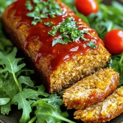 Die Hauptzutaten für das Melt-in-Your-Mouth Garlic Parmesan Chicken Meatloaf sind einfach und frisch. Du benötigst 500 g gemahlenes Hähnchenfleisch. Dieses Fleisch gibt dem Laib seine zarte Struktur.