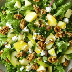 Die Hauptzutaten für einen Walnuss-Salat sind einfach und frisch. Man braucht grob gehackte Walnüsse, frischen Feldsalat und einen großen Apfel. Ein cremiger Feta-Käse bringt Geschmack. Eine kleine rote Zwiebel fügt einen schönen Biss hinzu.