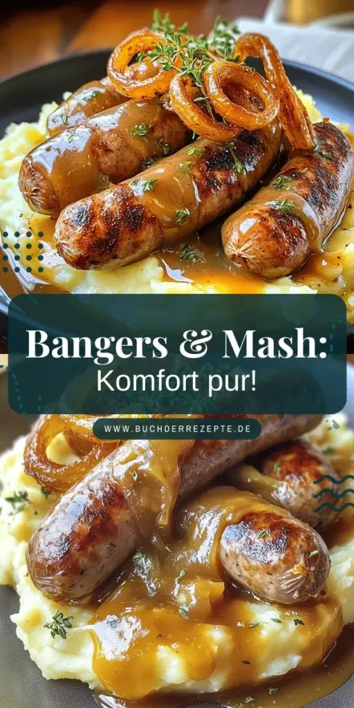 Genieße mit diesem Rezept für Bangers & Mash ein herzhaftes und gemütliches Gericht, das alle begeistert. Mit süßen Zwiebeln und einer cremigen Gravy wird dein Essen zum Highlight. Lerne, wie du diese einfachen Zutaten in einen köstlichen Genuss verwandelst, und entdecke hilfreiche Tipps für die Zubereitung. Klicke jetzt, um das vollständige Rezept zu erkunden und dir das perfekte Bangers & Mash zu kreieren!
