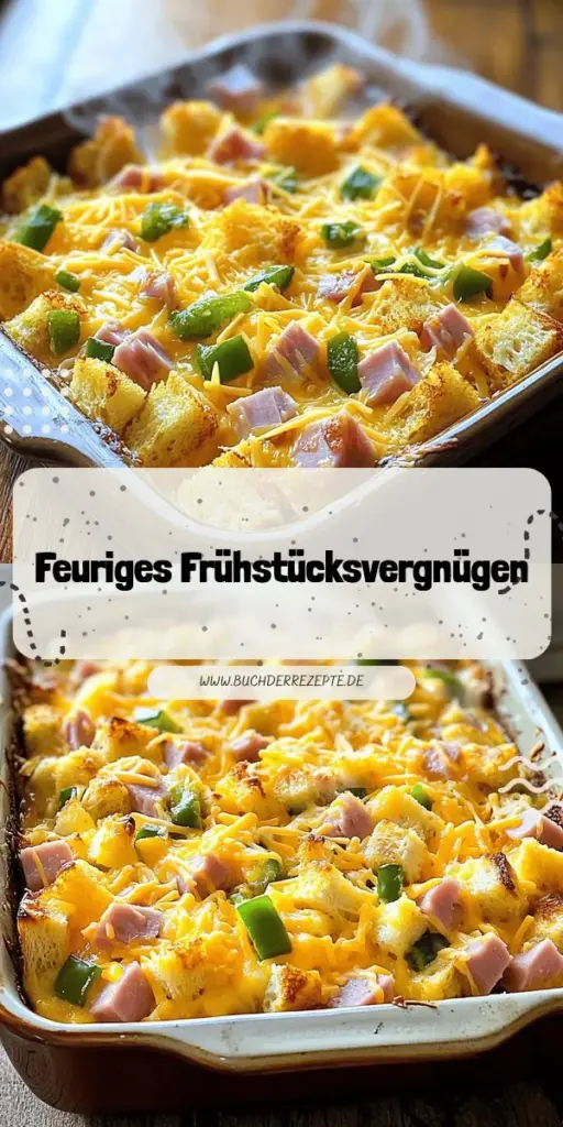Entdecken Sie das perfekte Rezept für den „Feurigen Fireman's Overnight Breakfast Casserole“! Dieses herzhafte Frühstück ist einfach zuzubereiten und begeistert die ganze Familie. Mit Zutaten wie Toastbrot, Schinken, Käse und frischem Gemüse kreieren Sie einen köstlichen Auflauf, der über Nacht im Kühlschrank zieht. Klicken Sie hier, um das vollständige Rezept zu erfahren und noch mehr Tipps für eine perfekte Zubereitung zu entdecken!