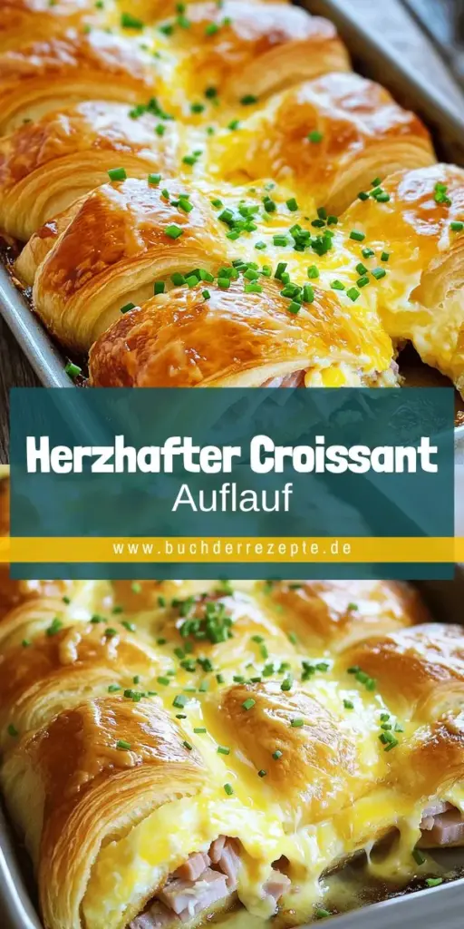 Entdecke das perfekte Rezept für einen Ham and Cheese Croissant Casserole, das dein Frühstück oder Brunch zu einem unvergesslichen Erlebnis macht! Dieses herzhafte Gericht kombiniert zarte Croissants, würzigen Schinken und schmelzenden Käse. Mit einfachen Zutaten und einer Schritt-für-Schritt-Anleitung kannst du diesen schmackhaften Auflauf mühelos zubereiten. Klicke hier, um das vollständige Rezept zu entdecken und dir selbst eine Portion Genuss zu gönnen!