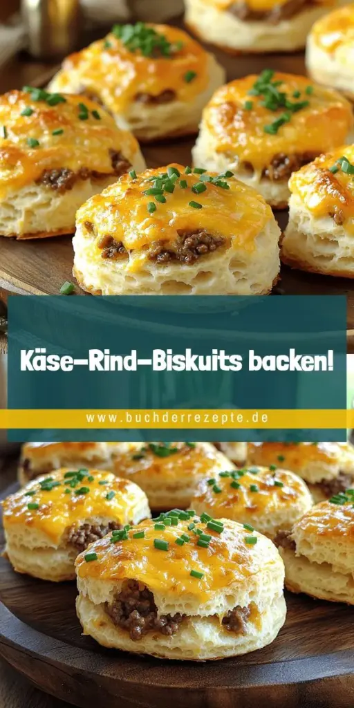 Entdecke das köstliche Rezept für Beef and Cheese Butter Swim Biscuits! Diese herzhaften Biskuits sind nicht nur einfach zuzubereiten, sondern auch perfekt für jeden Anlass. Lerne, wie du sie locker und saftig hinbekommst und genieße die Kombination aus Käse und Rinderhackfleisch. Lass deiner Kreativität freien Lauf mit verschiedenen Variationen! Klicke jetzt, um das komplette Rezept und viele nützliche Tipps zu entdecken!