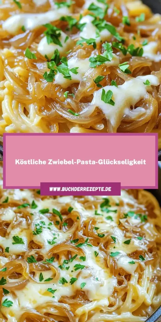 Entdecken Sie das köstliche One Pot French Onion Pasta Rezept, das einfach zuzubereiten ist und jedem Pasta-Liebhaber das Wasser im Mund zusammenlaufen lässt! Mit karamellisierten Zwiebeln, cremigem Käse und zarter Pasta zaubern Sie ein herzhaftes Gericht in nur 30 Minuten. Perfekt für ein schnelles Abendessen! Klicken Sie jetzt, um das vollständige Rezept zu erkunden und Ihre Familie mit diesem geschmackvollen Gericht zu begeistern!