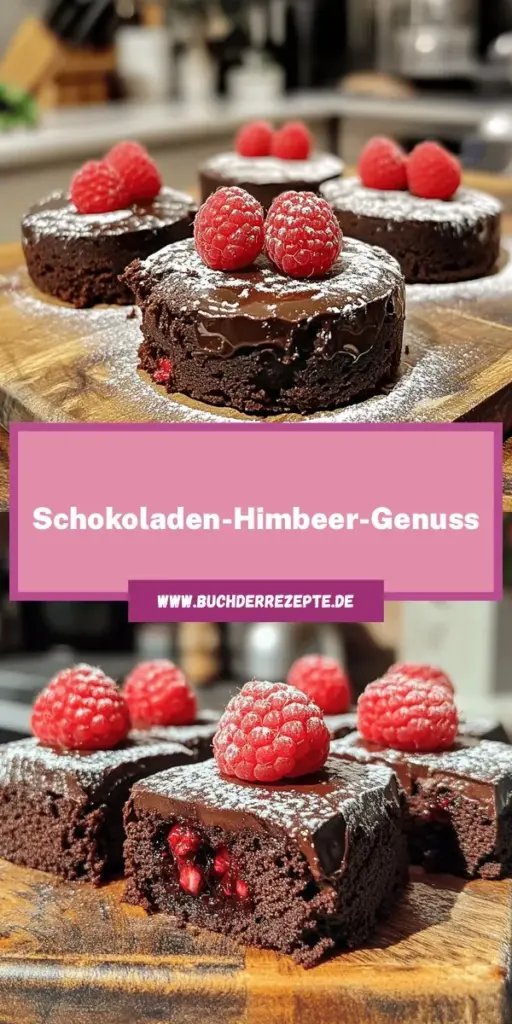 Entdecke das perfekte Dessert für das Wochenende mit unserem einfachen Rezept für Schokoladen-Himbeer-Törtchen! Diese köstlichen Törtchen sind einfach zuzubereiten und beeindrucken mit einer unwiderstehlichen Kombination aus zarter Schokolade und frischen Himbeeren. Ideal für euren Kaffeetisch oder festlichen Anlässe. Lass dich von unserer Schritt-für-Schritt-Anleitung inspirieren und zaubere ein leckeres Highlight für deine Familie und Freunde. Klicke jetzt, um alle Details und mehr Variationen zu erfahren!