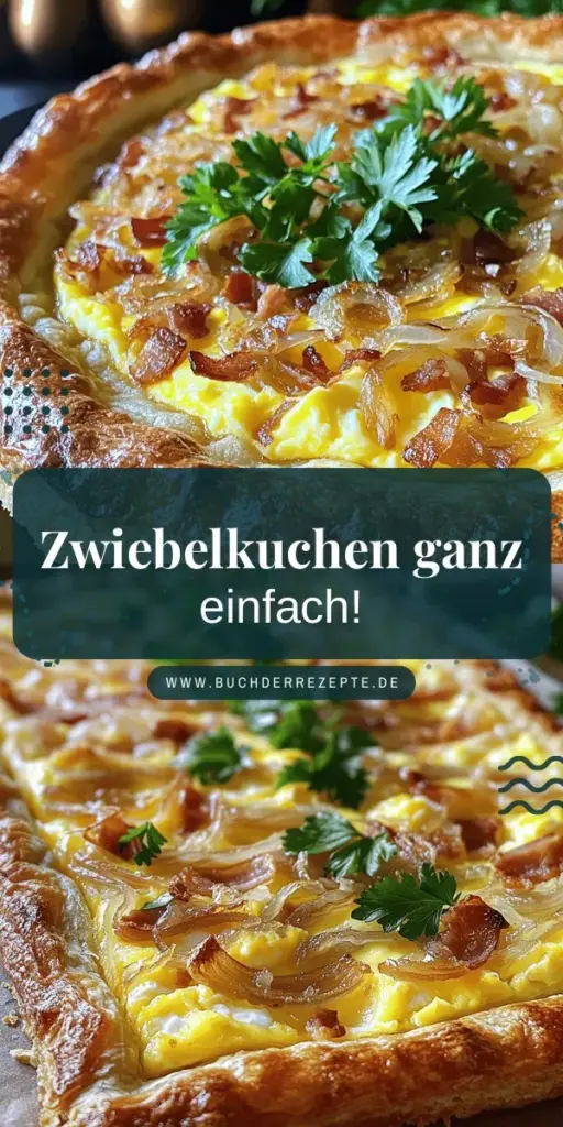 Entdecke das Rezept für schmackhaften deutschen Deep Dish Zwiebelkuchen! Dieser herzhafte Kuchen begeistert mit einer cremigen Füllung aus Zwiebeln, Speck und Gewürzen. Die einfache Schritt-für-Schritt-Anleitung macht das Nachkochen zum Kinderspiel. Ideal für Feste oder gemütliche Abende, wird dieser Zwiebelkuchen schnell zum Star deines Buffets. Klicke jetzt und starte deine kulinarische Reise mit diesem köstlichen Rezept!