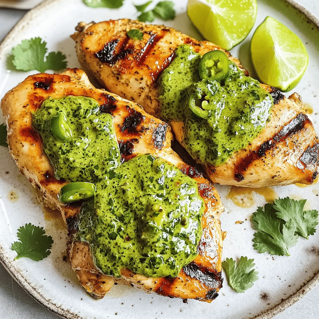 Für das Peruanische Hähnchen benötigst du folgende Zutaten: - 4 Hähnchenbrustfilets, ohne Haut und Knochen - 3 Esslöffel Olivenöl - 2 Teelöffel Knoblauchpulver - 1 Teelöffel Kreuzkümmel - 1 Teelöffel Paprika - Salz und Pfeffer nach Geschmack Diese Zutaten bilden die Basis für ein saftiges und schmackhaftes Hähnchen, das jeder lieben wird. Die cremige grüne Sauce ist einfach und köstlich. Du brauchst: - 1 Tasse frische Korianderblätter - 1 Jalapeño, entkernt (je nach gewünschter Schärfe anpassen) - 1/2 Tasse griechischer Joghurt - 1/4 Tasse Mayonnaise - Saft von 1 Limette - 1/4 Teelöffel schwarzer Pfeffer Diese Sauce bringt das Gericht auf das nächste Level. Die frischen Kräuter und der Joghurt sorgen für eine tolle Konsistenz. Die Marinade ist wichtig für den Geschmack. Du mischst Olivenöl, Knoblauchpulver, Kreuzkümmel, Paprika, Salz und Pfeffer in einer Schüssel. Die Hähnchenbrustfilets sollten gut mit der Marinade bedeckt sein. Lass sie mindestens 30 Minuten im Kühlschrank marinieren. Ich empfehle, sie bis zu 2 Stunden ziehen zu lassen. So wird das Hähnchen besonders zart und aromatisch. Wenn du mehr über die Zubereitung erfahren möchtest, schau dir das [Full Recipe] an. Um das Hähnchen zu marinieren, nehmen Sie eine mittelgroße Schüssel. Vermischen Sie darin Olivenöl, Knoblauchpulver, Kreuzkümmel, Paprika, Salz und Pfeffer. Diese Mischung gibt dem Hähnchen tollen Geschmack. Fügen Sie die Hähnchenbrustfilets hinzu. Stellen Sie sicher, dass sie gleichmäßig mit der Marinade bedeckt sind. Decken Sie die Schüssel ab und stellen Sie sie für mindestens 30 Minuten in den Kühlschrank. Wenn Sie mehr Geschmack wollen, lassen Sie das Hähnchen bis zu 2 Stunden marinieren. Heizen Sie Ihren Grill oder eine Pfanne bei mittlerer bis hoher Hitze vor. Nehmen Sie das Hähnchen aus der Marinade. Lassen Sie die überschüssige Marinade abtropfen. Braten oder grillen Sie die Hähnchenbrustfilets jeweils etwa 6-7 Minuten pro Seite. Achten Sie darauf, dass die Innentemperatur 75°C (165°F) erreicht. Nach dem Garen legen Sie das Hähnchen auf einen Teller. Lassen Sie es 5 Minuten ruhen, bevor Sie es in Scheiben schneiden. Für die cremige grüne Sauce benötigen Sie einen Mixer oder eine Küchenmaschine. Geben Sie frische Korianderblätter, Jalapeño, griechischen Joghurt, Mayonnaise, Limettensaft und schwarzen Pfeffer hinein. Pürieren Sie alles gut, bis die Mischung glatt und cremig ist. Probieren Sie die Sauce und passen Sie die Gewürze nach Ihrem Geschmack an. Diese Sauce ist der Star des Gerichts und macht es besonders lecker. Für das gesamte Rezept können Sie die [Full Recipe] ansehen. Um die Marinade perfekt zu machen, sollten Sie frische Zutaten verwenden. Mischen Sie Olivenöl, Knoblauchpulver, Kreuzkümmel, Paprika, Salz und Pfeffer gut. Diese Gewürze geben dem Hähnchen viel Geschmack. Lassen Sie das Hähnchen mindestens 30 Minuten marinieren. Je länger, desto besser! Zwei Stunden im Kühlschrank reichen aus, um die Aromen tief eindringen zu lassen. Grillen oder Braten kann das Hähnchen saftig machen. Wenn Sie grillen, heizen Sie den Grill gut vor. Legen Sie das Hähnchen auf den Grill und lassen Sie es in Ruhe. Wenden Sie es nach 6-7 Minuten. Verwenden Sie einen Fleischthermometer, um sicherzustellen, dass die Innentemperatur 75°C erreicht. Wenn Sie braten, nutzen Sie eine Pfanne mit etwas Öl. Achten Sie darauf, die Temperatur nicht zu hoch zu halten, damit das Hähnchen nicht austrocknet. Die grüne Sauce ist leicht scharf, aber Sie können die Schärfe anpassen. Fügen Sie einen ganzen Jalapeño für mehr Hitze hinzu oder verwenden Sie weniger für eine mildere Sauce. Probieren Sie die Sauce, bevor Sie sie servieren. Wenn Sie die Schärfe ganz entfernen wollen, lassen Sie den Jalapeño weg. Für zusätzliche Frische können Sie mehr Koriander oder Limettensaft hinzufügen. {{image_4}} Wenn Sie eine pflanzliche Option suchen, probieren Sie Tofu oder Tempeh. Marinieren Sie diese wie das Hähnchen. Grillen oder braten Sie sie bis sie goldbraun sind. Für eine vegane Sauce ersetzen Sie den Joghurt und die Mayonnaise durch pflanzliche Alternativen. Cashewcreme oder Avocado eignen sich gut. Diese Optionen sind lecker und gesund. Das Gericht passt gut zu verschiedenen Beilagen. Servieren Sie Reis oder Quinoa für einen nahrhaften Zusatz. Ein frischer Salat mit Tomaten und Gurken bringt Farbe auf den Teller. Geröstetes Gemüse, wie Paprika oder Zucchini, ergänzt die Aromen. Tortillas sind auch eine tolle Wahl, um die Sauce zu genießen. Die Zutaten können leicht angepasst werden. Verwenden Sie frischen Basilikum anstelle von Koriander für einen anderen Geschmack. Für eine mildere Sauce können Sie die Jalapeño weglassen oder durch eine süßere Paprika ersetzen. Experimentieren Sie mit verschiedenen Ölen, wie Avocadoöl, für neue Aromen. Jedes Mal wird Ihr Gericht einzigartig. Entdecken Sie die Möglichkeiten mit der [Full Recipe]. Um Reste von Peruanischem Hähnchen mit cremiger grüner Sauce richtig aufzubewahren, lege sie in einen luftdichten Behälter. Achte darauf, dass die Sauce das Hähnchen gut bedeckt. So bleibt das Fleisch saftig und die Sauce frisch. Im Kühlschrank halten sich die Reste bis zu drei Tage. Wenn du mehr Reste hast, kannst du das Hähnchen und die Sauce auch einfrieren. Teile das Hähnchen in Portionen und lege es in Gefrierbeutel. Achte darauf, die Luft herauszudrücken, bevor du sie versiegelst. Für die Sauce kannst du ebenfalls einen separaten Behälter benutzen. So bleibt alles bis zu drei Monate frisch. Um das Hähnchen aufzuwärmen, lege es in eine Pfanne bei niedriger Hitze. Füge ein wenig Wasser oder Brühe hinzu, um das Fleisch saftig zu halten. Decke die Pfanne ab, damit die Wärme gleichmäßig verteilt wird. Die Sauce kannst du in einem kleinen Topf sanft erhitzen. Rühre sie gut um, damit sie cremig bleibt. Das Hähnchen sollte mindestens 30 Minuten marinieren. So zieht der Geschmack gut ein. Ideal ist es, wenn du es bis zu 2 Stunden im Kühlschrank lässt. Dadurch wird das Hähnchen saftiger und aromatischer. Wenn du mehr Zeit hast, mariniere es über Nacht. Das bringt den Geschmack auf ein neues Level. Ja, du kannst die cremige grüne Sauce im Voraus machen. Sie bleibt bis zu drei Tage frisch im Kühlschrank. Das spart Zeit am Tag des Kochens. Bereite sie einfach in einem Mixer zu und bewahre sie in einem luftdichten Behälter auf. Rühre die Sauce vor dem Servieren gut durch. So bleibt sie schön cremig. Zu peruanischem Hähnchen passen viele Beilagen. Hier sind einige Ideen: - Reis oder Quinoa für eine nahrhafte Basis - Gegrilltes Gemüse für mehr Farbe und Geschmack - Ein frischer Salat zur Ergänzung der Aromen - Pommes oder Tortillas für einen knusprigen Crunch Diese Beilagen harmonieren gut mit dem Hähnchen und der Sauce. Du kannst sie je nach Lust und Laune anpassen. Zusammenfassend haben wir die Hauptzutaten für das peruanische Hähnchen besprochen. Ich habe erklärt, wie man die cremige grüne Sauce zubereitet und das Hähnchen perfekt mariniert. Tipps und Tricks helfen, den Geschmack zu verbessern, und ich habe Variationen für vegane Alternativen aufgezeigt. Achten Sie auf die Lagerung, um die Reste frisch zu halten. Experimentieren Sie mit der Marinade und Sauce. Kochen macht Spaß und bietet viele Möglichkeiten! Genießen Sie Ihr Gericht!
