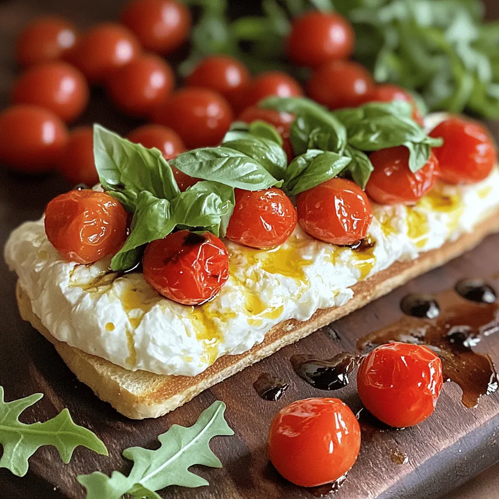 Um ein Burrata Caprese Sandwich mit süßem Kirschtomaten-Confit zuzubereiten, benötigst du ein paar einfache Zutaten. Du brauchst frische Burrata, Ciabatta-Brötchen, Kirschtomaten, Olivenöl, Honig, Balsamico-Creme und Basilikum. Salz und Pfeffer sind auch wichtig, um alles abzurunden. Für das Sandwich ist es wichtig, frische und hochwertige Zutaten zu wählen.