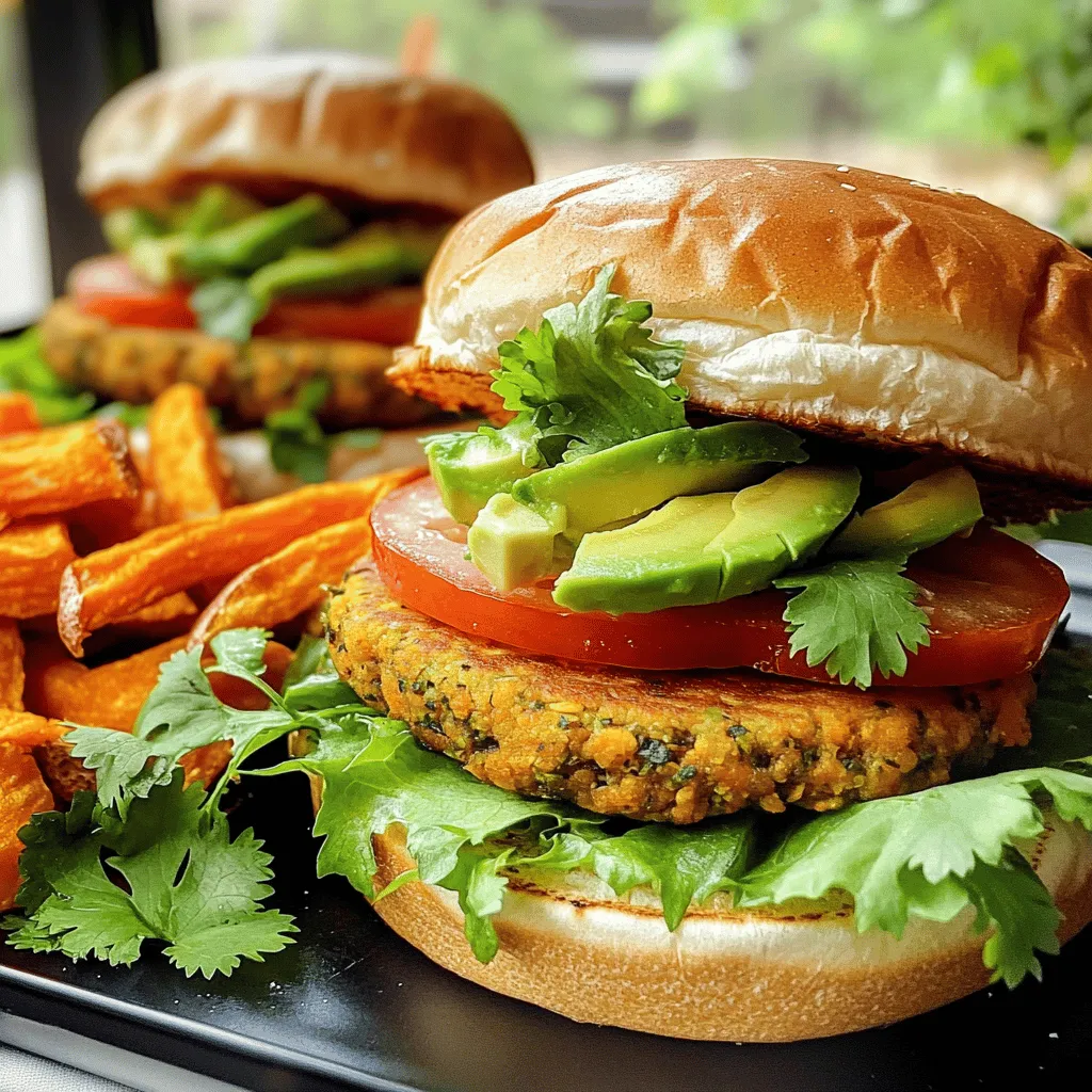Für die perfekten Gemüseburger-Patties brauchst du ein paar einfache Zutaten. Hier sind die Hauptzutaten: - 1 Tasse gekochter Quinoa - 1 Dose (425 g) schwarze Bohnen, abgespült und abgetropft - 1/2 Tasse Semmelbrösel (Vollkorn oder glutenfrei) - 1/2 Tasse Maiskörner (frisch oder gefroren) - 1 kleine rote Zwiebel, fein gehackt - 2 Knoblauchzehen, gehackt - 1 Ei oder ein Flachs-Ei (1 Esslöffel gemahlene Leinsamen und 2,5 Esslöffel Wasser) - 2 Esslöffel Olivenöl zum Braten Diese Zutaten geben den Patties eine tolle Textur und Geschmack. Quinoa und schwarze Bohnen sind reich an Proteinen. Sie machen die Patties nahrhaft und sättigend. Du kannst die Patties noch interessanter machen, indem du einige optionale Zutaten und Gewürze hinzufügst. Hier sind einige Ideen: - 1/2 Teelöffel Kreuzkümmel - 1/2 Teelöffel geräuchertes Paprikapulver - 1/2 Teelöffel Chilipulver - Salz und Pfeffer nach Geschmack Diese Gewürze bringen einen tollen Geschmack in die Patties. Du kannst auch frische Kräuter wie Petersilie oder Koriander hinzufügen. So wird jedes Biss ein Genuss. Lass uns die Nährstoffe der Hauptzutaten betrachten. - Quinoa: Hoch in Proteinen und Ballaststoffen. - Schwarze Bohnen: Gut für die Verdauung und reich an Antioxidantien. - Mais: Liefert wichtige Vitamine wie Vitamin C. - Zwiebel und Knoblauch: Unterstützen das Immunsystem. Diese Zutaten bieten viele Nährstoffe. Sie helfen dir, dich gesund und energiegeladen zu fühlen. Wenn du mehr über die Nährstoffe erfahren möchtest, schau dir das Full Recipe an. Um die perfekte Basis für deine Patties zu schaffen, beginne mit einer großen Schüssel. Ich zerdrücke die schwarzen Bohnen mit einer Gabel. Hierbei möchte ich eine grobe Masse erzielen. Es ist wichtig, einige Bohnenstücke zu lassen, damit die Patties Textur haben. Dann füge den gekochten Quinoa hinzu. Quinoa bringt einen tollen Nährwert und eine feine Konsistenz. Jetzt kommen die gehackte rote Zwiebel und der Knoblauch dazu. Diese Zutaten geben den Patties Geschmack. Anschließend füge die Maiskörner und die Semmelbrösel hinzu. Die Semmelbrösel helfen, die Masse zu binden. Gewürze wie Kreuzkümmel, geräuchertes Paprikapulver und Chilipulver sind wichtig für den Geschmack. Ich würze die Mischung mit Salz und Pfeffer. Danach alles gut vermengen, bis eine homogene Masse entsteht. Wenn du ein Ei verwendest, schlage es in einer separaten Schüssel auf. Füge es dann zur Mischung hinzu. Für eine vegane Option nimm ein Flachs-Ei. Mische einen Esslöffel gemahlene Leinsamen mit zwei Esslöffeln Wasser. Lass das Ganze fünf Minuten stehen, bis es gelartig wird. Das funktioniert super als Bindemittel. Jetzt ist es Zeit, die Patties zu formen. Nimm eine Portion der Mischung und forme sie mit deinen Händen zu einer Kugel. Drücke sie dann flach, um einen Patty zu machen. Die Größe hängt davon ab, wie dick du deine Patties magst. Ich empfehle, 6 bis 8 Patties zu formen. So hast du genug für alle. Achte darauf, dass die Patties gleichmäßig dick sind. Das hilft beim Braten, damit sie gleichmäßig garen. Um die Patties zu braten, erhitze Olivenöl in einer großen Pfanne bei mittlerer Hitze. Warte, bis das Öl heiß ist, bevor du die Patties hinzufügst. Lege die Patties vorsichtig in die Pfanne. Brate sie für 4 bis 5 Minuten auf jeder Seite, bis sie goldbraun und knusprig sind. Achte darauf, die Patties nicht zu überfüllen. So kann die Hitze gut zirkulieren. Wenn du die Patties drehst, benutze einen Pfannenwender und sei vorsichtig. So bleiben sie ganz und brennen nicht an. Serviere die Patties nach dem Braten auf Burgerbrötchen mit deinen Lieblingsbelägen. Du kannst sie zum Beispiel mit frischem Salat, Tomate oder Avocado garnieren. Das sorgt für einen schönen Geschmack und eine tolle Präsentation. Für das komplette Rezept, schau dir die Ultimative Selbstgemachte Gemüseburger-Patties an. Um bröckelnde Patties zu vermeiden, ist die richtige Mischung wichtig. Hier sind einige Tipps: - Verwenden Sie ausreichend Bindemittel. Ein Ei oder ein Flachs-Ei hilft, alles zusammenzuhalten. - Mischen Sie die Zutaten gut. So verteilen sich die Bohnen und der Quinoa gleichmäßig. - Lassen Sie die Patties vor dem Braten ruhen. Das hilft, die Struktur zu festigen. Der Geschmack ist der Schlüssel zu einem großartigen Burger. Hier sind einige einfache Tricks: - Fügen Sie frische Kräuter hinzu. Petersilie oder Koriander bringen Frische. - Experimentieren Sie mit Gewürzen. Mehr Kreuzkümmel oder Paprika gibt Tiefe. - Verwenden Sie geräucherte Zutaten. Geräucherter Paprika kann die Aromen verstärken. Präsentation macht viel aus. Hier sind einige Ideen: - Servieren Sie die Patties auf gerösteten Vollkornbrötchen. - Fügen Sie bunte Beläge hinzu. Avocado, Tomate und Salat sehen toll aus. - Ergänzen Sie das Gericht mit Süßkartoffelpommes. Sie sind lecker und gesund. Für die vollständige Anleitung und weitere Details schauen Sie sich das [Full Recipe] an. {{image_4}} Für eine glutenfreie Variante nutzen Sie glutenfreie Semmelbrösel. Anstelle eines Eies können Sie ein Flachs-Ei verwenden. Mischen Sie dafür 1 Esslöffel gemahlene Leinsamen mit 2,5 Esslöffeln Wasser. Lassen Sie es kurz quellen. Diese Optionen machen die Patties für alle zugänglich. Fügen Sie Ihre Lieblingszutaten hinzu, um den Geschmack zu ändern. Zucchini oder Karotten passen sehr gut. Sie können auch verschiedene Bohnenarten verwenden. Kichererbsen geben einen tollen Geschmack. Für einen würzigen Kick probieren Sie Jalapeños oder frische Kräuter. Servieren Sie die Burger mit frischen Beilagen. Ein knackiger Salat ergänzt die Patties gut. Garnieren Sie sie mit Tomaten, Avocado oder eingelegten Zwiebeln. Dazu passen auch Süßkartoffelpommes oder ein frischer Quinoa-Salat. Diese Beilagen machen Ihr Gericht noch bunter und schmackhafter. Wenn Sie die Patties nicht sofort essen, bewahren Sie sie im Kühlschrank auf. Legen Sie die Patties in einen luftdichten Behälter. So bleiben sie frisch und lecker. Sie können die Patties bis zu drei Tage im Kühlschrank lagern. Vor dem Braten sollten Sie sie auf Zimmertemperatur bringen. Das hilft, dass sie gleichmäßig garen. Um die Patties länger haltbar zu machen, frieren Sie sie ein. Legen Sie die Patties auf ein Backblech und frieren Sie sie zuerst für etwa eine Stunde ein. Danach können Sie sie in einen Gefrierbeutel geben. So kleben sie nicht zusammen. Die Patties halten sich bis zu drei Monate im Gefrierschrank. Zum Auftauen legen Sie sie einfach über Nacht in den Kühlschrank. Beim Aufwärmen der Patties gibt es ein paar Tricks für die besten Ergebnisse. Erhitzen Sie eine Pfanne bei mittlerer Hitze. Fügen Sie etwas Öl hinzu und legen Sie die Patties in die Pfanne. Braten Sie sie für 4-5 Minuten auf jeder Seite. So werden sie wieder schön knusprig. Alternativ können Sie die Patties auch im Ofen auf 180 Grad Celsius erwärmen. So bleiben sie saftig und lecker. Für das vollständige Rezept und mehr Tipps, schauen Sie sich die Anleitung zu den ultimativen selbstgemachten Gemüseburger-Patties an. Du kannst die Patties bis zu drei Tage im Kühlschrank aufbewahren. Stelle sicher, dass sie in einem luftdichten Behälter sind. So bleiben sie frisch und lecker. Wenn du sie länger aufbewahren möchtest, kannst du sie einfrieren. Ja, das geht! Heize deinen Ofen auf 200 Grad Celsius vor. Lege die Patties auf ein Backblech mit Backpapier. Backe sie für etwa 20 Minuten, wende sie nach 10 Minuten. So bekommst du eine knusprige Außenseite und einen saftigen Kern. Es gibt viele tolle Beläge! Hier sind einige meiner Favoriten: - Frischer Salat - Tomatenscheiben - Avocado oder Guacamole - Rote Zwiebeln - Essiggurken - Vegane Mayonnaise - Hummus Du kannst auch verschiedene Käsesorten probieren, wenn du magst. Experimentiere mit deinen Lieblingszutaten und finde deinen perfekten Burger! In diesem Artikel haben wir die besten Zutaten für Gemüseburger besprochen. Du hast gelernt, wie du die perfekte Bohnen-Quinoa-Mischung zubereitest und köstliche Patties formst. Ich habe dir Tipps gegeben, um bröckelnde Patties zu vermeiden und den Geschmack zu verbessern. Variationen und Lagerungshinweise helfen dir, kreative Gerichte zu zaubern. Gemüseburger sind gesund, lecker und vielseitig. Ich hoffe, du bist inspiriert, deine eigenen Burger zu machen!