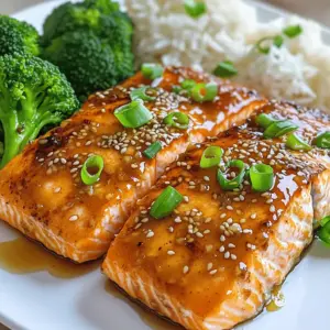 Um das Rezept für krosse Honig-Knoblauch-Lachs zu machen, brauchst du folgende Zutaten: - 4 Lachsfilets - 3 Esslöffel Honig - 2 Esslöffel Sojasauce - 4 Knoblauchzehen, fein gehackt - 1 Esslöffel frisch geriebener Ingwer - 1 Esslöffel Olivenöl - Salz und Pfeffer nach Geschmack - 1 Teelöffel Sesamkörner (zum Garnieren) - 2 Frühlingszwiebeln, in Ringe geschnitten (zum Garnieren) Diese Zutaten sind einfach zu finden und machen dein Gericht so lecker. Der Lachs ist eine großartige Proteinquelle. Honig und Sojasauce geben dem Lachs eine süße und salzige Note. Knoblauch und Ingwer bringen einen tollen Geschmack. Du kannst die Zutaten je nach Vorliebe anpassen. Vielleicht magst du mehr Knoblauch oder weniger Honig. Das ist das Schöne an diesem Rezept. Du kannst kreativ sein! Um das vollständige Rezept zu sehen, schau dir bitte die [Full Recipe] an. Zuerst machen wir die Marinade. Nehmen Sie eine kleine Schüssel. Geben Sie dort Honig, Sojasauce, gehackten Knoblauch und frisch geriebenen Ingwer hinein. Mischen Sie alles gut. Es sollte eine glatte Mischung sein. Legen Sie die Hälfte dieser Marinade zur Seite. Wir verwenden sie später zum Glasieren. Jetzt kommen die Lachsfilets. Tupfen Sie sie mit Küchenpapier trocken. Würzen Sie die Filets von beiden Seiten mit Salz und Pfeffer. Seien Sie großzügig mit den Gewürzen. So schmeckt der Lachs besser. Legen Sie die gewürzten Lachsfilets in eine flache Schüssel. Gießen Sie die Marinade gleichmäßig über den Lachs. Lassen Sie ihn für 10 Minuten marinieren. In dieser Zeit können Sie die Pfanne vorbereiten. Erhitzen Sie in einer großen, antihaftbeschichteten Pfanne das Olivenöl bei mittelhoher Hitze. Warten Sie, bis das Öl heiß ist. Legen Sie die Lachsfilets mit der Hautseite nach unten in die Pfanne. Braten Sie den Lachs für etwa 4-5 Minuten. Berühren Sie ihn nicht, damit die Haut knusprig wird. Wenden Sie den Lachs vorsichtig mit einem Spatel. Gießen Sie nun die beiseitegestellte Marinade über die Filets. Kochen Sie den Lachs weiter für 3-4 Minuten. Verwenden Sie einen Löffel, um die Soße über den Lachs zu gießen. Achten Sie darauf, dass die Innentemperatur 63°C erreicht. Sobald der Lachs knusprig und glasiert ist, nehmen Sie ihn aus der Pfanne. Lassen Sie ihn für eine Minute ruhen. Vor dem Servieren streuen Sie die Sesamkörner und die geschnittenen Frühlingszwiebeln über den Lachs. Servieren Sie den Lachs auf einem weißen Teller. So sieht das Gericht schön aus. Ergänzen Sie es mit gedämpftem Brokkoli und Jasminreis. Das macht das Essen bunt und lecker. Um den Lachs knusprig zu machen, tupfen Sie die Filets gut trocken. Feuchtigkeit macht den Lachs weich. Nutzen Sie eine heiße Pfanne und viel Olivenöl. Braten Sie den Lachs zuerst mit der Hautseite nach unten. Lassen Sie ihn in Ruhe, damit sich eine goldene Kruste bilden kann. Wenden Sie den Lachs vorsichtig, um die Kruste nicht zu beschädigen. Die Marinade ist der Schlüssel zu diesem Rezept. Sie können die Sojasauce ersetzen. Versuchen Sie stattdessen Teriyaki-Sauce für einen süßeren Geschmack. Fügen Sie etwas Limettensaft hinzu, um Frische zu bringen. Auch Honig kann durch Ahornsirup ersetzt werden. Experimentieren Sie mit verschiedenen Kräutern wie Koriander oder Basilikum für eine neue Note. Ein perfekt gegrillter Lachs braucht gute Beilagen. Servieren Sie ihn mit gedämpftem Brokkoli oder grünem Spargel. Jasminreis passt auch gut dazu. Für mehr Farbe können Sie einen gemischten Salat hinzufügen. Dies bringt Frische und Knackigkeit auf den Teller. Wenn Sie etwas Herzhaftes wollen, probieren Sie Kartoffelpüree oder Quinoa. {{image_4}} Wenn du keinen Lachs magst, kannst du auch andere Fische verwenden. Forelle und Heilbutt sind tolle Optionen. Sie haben einen ähnlichen Geschmack und eine gute Textur. Du kannst auch Hähnchenbrust oder Tofu probieren. Beide nehmen die Aromen gut auf. Achte darauf, die Garzeiten anzupassen, falls du Hähnchen oder Tofu verwendest. Um dein Gericht zu variieren, füge verschiedene Gewürze hinzu. Ein Hauch von Chili kann für etwas Schärfe sorgen. Frischer Koriander oder Petersilie bringen Frische. Du kannst auch etwas Limettensaft für eine spritzige Note verwenden. Experimentiere mit verschiedenen Sojasaucen oder Teriyaki-Sauce, um neue Geschmäcker zu entdecken. Für eine vegetarische Version kannst du Auberginen oder Zucchini verwenden. Schneide sie in Scheiben und mariniere sie wie den Lachs. Brate sie in der Pfanne, bis sie goldbraun sind. Diese Gemüse sind lecker und nehmen die Aromen gut auf. Du kannst die Zubereitung ähnlich machen wie im Full Recipe für den Lachs. Wenn du Lachs übrig hast, lass ihn zuerst auf Raumtemperatur abkühlen. Wickel die Filets dann in Frischhaltefolie. Du kannst sie auch in einen luftdichten Behälter legen. So bleibt der Lachs frisch. Stelle sicher, dass du ihn innerhalb von zwei Tagen isst. Lachs kann gut eingefroren werden. Wickel die Filets fest in Folie ein. Leg sie dann in einen Gefrierbeutel, um Frostschäden zu vermeiden. So bleibt der Lachs bis zu drei Monate frisch. Zum Auftauen lege den Lachs über Nacht in den Kühlschrank oder benutze die Mikro. Im Kühlschrank hält sich frisch zubereiteter Lachs etwa zwei bis drei Tage. Achte darauf, ihn gut abgedeckt zu lagern. Überprüfe den Lachs vor dem Verzehr auf Geruch und Aussehen. Wenn er unangenehm riecht oder die Farbe sich ändert, wirf ihn weg. Für das vollständige Rezept schau dir die [Full Recipe] an. Um den Lachs knusprig zu machen, ist die richtige Hitze wichtig. Erhitze das Olivenöl bei mittelhoher Temperatur. Lege die Lachsfilets mit der Hautseite nach unten in die Pfanne. Lass sie ohne Bewegung für 4-5 Minuten braten. Diese Methode hilft, die Haut knusprig zu werden. Wende den Lachs vorsichtig mit einem Spatel, um die andere Seite zu garen. Ja, du kannst die Marinade im Voraus zubereiten. Mische den Honig, die Sojasauce, den Knoblauch und den Ingwer in einer Schüssel. Stelle die Marinade dann in den Kühlschrank. Du kannst sie bis zu zwei Tage im Voraus machen. So sparst du Zeit, wenn du das Gericht kochen willst. Gute Beilagen zu Lachs sind einfach und lecker. Hier sind einige Vorschläge: - Gedämpfter Brokkoli - Jasminreis - Quinoa-Salat - Ofenkartoffeln - Grüner Salat Diese Beilagen ergänzen den Geschmack des Lachses perfekt. Die Zubereitung dauert insgesamt nur 30 Minuten. Du benötigst 10 Minuten für die Vorbereitung und 20 Minuten zum Kochen. Das ist schnell und einfach. Du kannst das Rezept für krosse Honig-Knoblauch-Lachs leicht in deinen Zeitplan integrieren. Diese Anleitung gibt Ihnen alle Infos, um leckeren Lachs zuzubereiten. Wir haben die Zutaten, die Schritte und viele Tipps für Sie zusammengestellt. Den Lachs marinieren Sie einfach und kochen ihn knusprig. Variationen sorgen für noch mehr Geschmack. Außerdem haben wir hilfreiche Lagerhinweise und häufige Fragen beantwortet. Experimentieren Sie mit Aromen und Beilagen nach Ihrem Wunsch. So wird jede Mahlzeit zum Genuss. Genießen Sie den Lachs und Ihre Kreativität in der Küche!