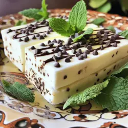 Für diese leckeren Schokoladen-Minz-Joghurt-Pops brauchst du einige Hauptzutaten. Sie sind einfach zu finden und machen die Pops lecker und frisch. Hier sind die Zutaten, die du benötigst: - 2 Tassen griechischer Joghurt (natur) - 1/3 Tasse Honig oder Ahornsirup - 1 Teelöffel reiner Pfefferminzextrakt - 1/2 Teelöffel Vanilleextrakt - 1/2 Tasse Mini-Schokoladenstückchen - Eine Prise Salz Joghurt gibt der Basis eine cremige Textur. Honig oder Ahornsirup sorgt für die nötige Süße. Der Pfefferminzextrakt bringt den erfrischenden Geschmack. Schokoladenstückchen fügen einen köstlichen Crunch hinzu. Du kannst deine Pops noch besser machen. Füge einige optionale Zutaten hinzu, um den Geschmack zu erweitern. Hier sind einige Ideen: - 1 Esslöffel frische Minzblätter, fein gehackt - Weitere Schokoladenstückchen für mehr Süße Frische Minze gibt einen intensiveren Minzgeschmack. Mehr Schokolade macht die Pops noch schokoladiger und leckerer. Die Qualität der Zutaten macht einen großen Unterschied. Hier sind meine Empfehlungen: - Verwende griechischen Joghurt ohne Zuckerzusatz. - Wähle reinen Pfefferminzextrakt ohne künstliche Aromen. - Nutze hochwertige Schokoladenstückchen für den besten Geschmack. Diese Tipps helfen dir, die besten Schokoladen-Minz-Joghurt-Pops zu machen. Du kannst das gesamte Rezept [Full Recipe] finden, um deine eigenen Pops zu kreieren. Um die Joghurtmischung vorzubereiten, nimm zuerst eine große Schüssel. Du brauchst 2 Tassen griechischen Joghurt. Dieser Joghurt macht die Pops cremig und lecker. Füge dann 1/3 Tasse Honig oder Ahornsirup hinzu. Das gibt Süße. Jetzt kommt 1 Teelöffel reiner Pfefferminzextrakt. Das bringt den frischen Minzgeschmack. Vergiss nicht 1/2 Teelöffel Vanilleextrakt für zusätzlichen Geschmack. Eine Prise Salz hilft, die Aromen zu heben. Rühre alles gut um, bis die Mischung glatt ist. Wenn du magst, füge 1/2 Tasse Mini-Schokoladenstückchen und 1 Esslöffel fein gehackte Minzblätter hinzu. Diese machen die Pops noch köstlicher. Jetzt ist es Zeit, die Joghurtmischung in die Popsicle-Formen zu gießen. Fülle jede Form etwa zu 3/4. So bleibt Platz, wenn die Mischung gefriert und sich ausdehnt. Stecke die Stiele in die Formen. Achte darauf, dass sie gerade stehen. Das macht das Essen später einfacher. Stelle die Formen jetzt in den Gefrierschrank. Lass sie mindestens 4 bis 6 Stunden gefrieren. Die Pops sollten fest sein, bevor du sie herausnimmst. Wenn die Zeit um ist, hole die Formen aus dem Gefrierschrank. Um die Pops zu lösen, halte die Formen kurz unter warmes Wasser. Das macht es einfacher, die Pops herauszuziehen. Jetzt sind deine Schokoladen-Minz-Joghurt-Pops bereit zum Genießen! Sie sind frisch und sehr köstlich. Für die vollständige Anleitung schaue dir das Rezept an. Um die Konsistenz deiner Schokoladen-Minz-Joghurt-Pops zu verbessern, nutze hochwertigen griechischen Joghurt. Der Joghurt sollte dick und cremig sein. Wenn du ihn noch cremiger machen möchtest, füge etwas mehr Honig oder Ahornsirup hinzu. Das macht die Mischung süßer und geschmeidiger. Ein weiterer Tipp: Rühre die Mischung gut durch, damit alles gleichmäßig verteilt ist. So bekommst du eine gleichmäßige Textur in jedem Biss. Du kannst die Schokoladen-Minz-Joghurt-Pops leicht anpassen. Füge frische Beeren wie Himbeeren oder Erdbeeren hinzu. Diese Früchte bringen einen fruchtigen Kick. Eine andere Idee ist, Nüsse für einen knackigen Biss hinzuzufügen. Mandeln oder Walnüsse passen gut zu den anderen Zutaten. Wenn du es noch schokoladiger magst, verwende dunkle Schokoladenstückchen. Sie haben einen kräftigen Geschmack und ergänzen die Minze perfekt. Ein häufiger Fehler ist, die Pops zu lange im Gefrierfach zu lassen. Wenn sie zu lange gefroren sind, werden sie hart und schwer zu essen. Achte auf die Gefrierzeit von 4-6 Stunden. Ein weiterer Fehler ist, die Joghurtmischung nicht richtig zu rühren. Das kann dazu führen, dass die Schokoladenstückchen ungleichmäßig verteilt sind. Immer gut umrühren! Achte auch darauf, die Formen nicht zu voll zu machen. Lass etwas Platz oben, damit sie sich ausdehnen können. {{image_4}} Wenn Sie keinen griechischen Joghurt verwenden möchten, gibt es viele Alternativen. Naturjoghurt ist eine großartige Wahl. Er hat einen ähnlichen Geschmack, aber weniger Cremigkeit. Sie können auch Kokosjoghurt nutzen, um eine tropische Note zu erhalten. Diese Option ist vegan und hat einen leichten Kokosgeschmack. Für einen hohen Proteingehalt empfehle ich Skyr. Dieser isländische Joghurt ist dick und reich an Eiweiß. Die Grundrezeptur für die Schokoladen-Minz-Joghurt-Pops lässt sich leicht anpassen. Fügen Sie frische Früchte hinzu, um neue Geschmacksrichtungen zu schaffen. Erdbeeren oder Himbeeren passen gut zu Minze. Sie können auch Bananenpüree für eine süße Note verwenden. Eine andere Idee ist, pürierte Mangos einzumischen. Diese geben den Pops ein tropisches Flair. Experimentieren Sie mit verschiedenen Früchten, um Ihre Lieblingskombination zu finden. Für eine vegane Variante können Sie pflanzliche Joghurtalternativen verwenden. Kokosjoghurt oder Mandeljoghurt sind beide gute Optionen. Ersetzen Sie den Honig durch Agavendicksaft oder einen anderen pflanzlichen Süßstoff. Verwenden Sie auch vegane Schokoladenstückchen. Das sorgt für den gleichen leckeren Geschmack, ohne tierische Produkte. Diese Varianten sind gesund und lecker. Sie sind perfekt für alle, die sich vegan ernähren möchten. Wenn Sie mehr über die Zubereitung erfahren möchten, schauen Sie sich das Full Recipe an. Die Schokoladen-Minz-Joghurt-Pops sind bis zu zwei Monate im Gefrierschrank haltbar. Diese Zeit reicht aus, um ihre frische und ihren Geschmack zu bewahren. Nach zwei Monaten könnten sie an Geschmack verlieren oder Eisblumen entwickeln. Achte darauf, sie gut zu verpacken. Verwende luftdichte Behälter oder Frischhaltefolie. Um die beste Frische der Pops zu sichern, lagere sie in der kältesten Zone des Gefrierschranks. Vermeide häufiges Öffnen des Gefrierschranks, um Temperaturschwankungen zu reduzieren. Diese Schwankungen können die Textur der Pops beeinträchtigen. Wenn möglich, beschrifte den Behälter mit dem Datum, an dem du die Pops hergestellt hast. Wenn die Pops länger lagen, erwecke sie mit einem kleinen Trick. Lege sie für einige Minuten in den Kühlschrank. Dadurch wird die Konsistenz weicher und angenehmer. Du kannst auch etwas frische Minze oder Schokoladensoße darüber geben, um den Geschmack aufzufrischen. Diese kleinen Schritte bringen die Freude zurück, die du beim ersten Biss hattest. Schokoladen-Minz-Joghurt-Pops sind gesund, weil sie griechischen Joghurt enthalten. Joghurt liefert viel Protein und Kalzium. Die Mini-Schokoladenstückchen fügen einen kleinen Genuss hinzu, ohne zu viel Zucker. Zudem kann der Honig oder Ahornsirup die Süße steuern. Diese Pops sind eine bessere Wahl als viele gekaufte Snacks. Sie enthalten keine künstlichen Zusätze. Mit frischen Minzblättern bieten sie auch einen gesunden Frischekick. Ja, du kannst die Süße leicht anpassen. Wenn du weniger süß magst, verwende weniger Honig oder Ahornsirup. Du kannst auch andere Süßungsmittel nutzen. Zum Beispiel stevia oder agavendicksaft. Probiere verschiedene Mengen aus, um deinen perfekten Geschmack zu finden. Denke daran, dass die Süße auch von den Schokoladenstückchen kommt. Wähle dunkle Schokolade für weniger Zucker. Ja, es gibt viele Alternativen. Du kannst Kokosblütenzucker oder Dattelpaste verwenden. Diese Optionen sind ebenfalls süß, aber gesünder. Wenn du vegan bist, nutze Agavendicksaft oder Reissirup. Diese sind pflanzlich und einfach in der Anwendung. Achte darauf, die Menge anzupassen, da die Süße variieren kann. Die Hauptsache ist, dass du einen Geschmack findest, der dir gefällt. Für die vollständige Anleitung sieh dir das Full Recipe an. Du hast jetzt alle Schritte, um leckere Schokoladen-Minz-Joghurt-Pops zu machen. Wir haben die besten Zutaten, die Zubereitung und Tipps zum Verfeinern behandelt. Denke daran, deine Pops richtig zu lagern, damit sie frisch bleiben. Experimentiere mit Variationen für noch mehr Geschmack. Diese Kombination aus Joghurt und Schokolade ist nicht nur lecker, sondern auch gesund. Viel Spaß beim Ausprobieren und Genießen dieser erfrischenden Snacks!