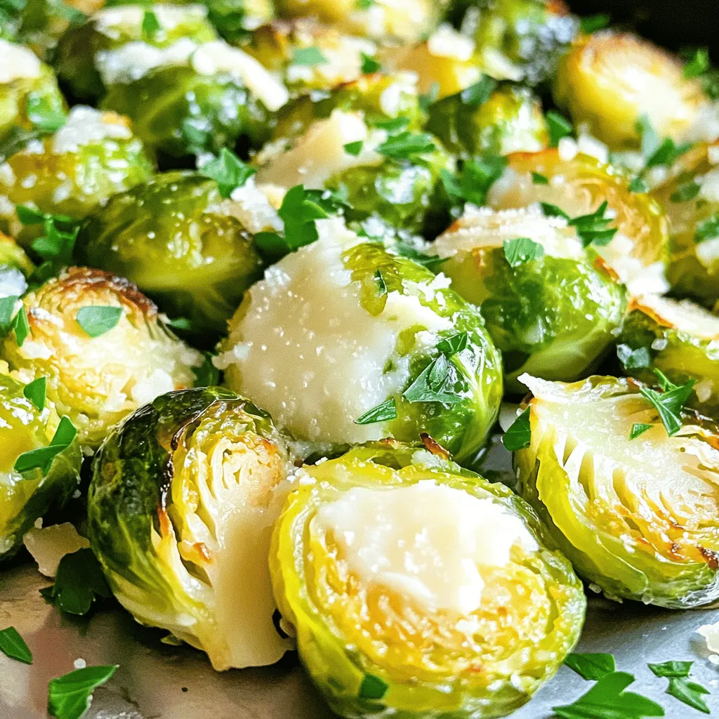 - 450 g Rosenkohl, gesäubert und halbiert - 4 Knoblauchzehen, fein gehackt - 3 Esslöffel Olivenöl Rosenkohl ist der Star dieses Gerichts. Er hat einen leicht nussigen Geschmack. Knoblauch bringt eine angenehme Schärfe hinein. Das Olivenöl sorgt für eine goldene Kruste. Diese drei Zutaten sind einfach zu finden und machen das Gericht besonders. - Schale von 1 Zitrone - 2 Esslöffel frischer Zitronensaft - 1 Teelöffel getrockneter Thymian - Salz und Pfeffer nach Geschmack Zitronenschale und Zitronensaft geben frische Aromen. Thymian bringt ein erdiges Element hinzu. Salz und Pfeffer runden den Geschmack ab. Diese Gewürze machen die Röstaromen noch besser. - 50 g geriebener Parmesan - Frische Petersilie, gehackt, zum Garnieren Parmesan ist ein toller Käse, der gut schmilzt. Er fügt einen reichen Geschmack hinzu. Die frische Petersilie bringt Farbe und einen frischen Geschmack. Sie macht das Gericht noch schöner. Für das komplette Rezept, schauen Sie sich die [Full Recipe] an. Heize deinen Ofen auf 200°C vor. Das ist die perfekte Temperatur für das Rösten. Lege ein Backblech mit Backpapier aus. Das Backpapier hilft beim einfachen Entfernen der Röstaromen nach dem Kochen. Nimm 450 g Rosenkohl und reinige ihn gut. Entferne die äußeren Blätter und schneide die Enden ab. Halbiere jeden Rosenkohl. So gart er gleichmäßig und wird schön knusprig. Gib die halbierten Rosenkohl in eine große Schüssel. Füge 4 fein gehackte Knoblauchzehen, 3 Esslöffel Olivenöl, die Schale von 1 Zitrone und 2 Esslöffel frischen Zitronensaft hinzu. Streue 1 Teelöffel getrockneten Thymian, Salz und Pfeffer nach Geschmack darüber. Mische alles gut. Jeder Rosenkohl sollte gleichmäßig mit den Gewürzen bedeckt sein. Verteile die gewürzten Rosenkohlhälften gleichmäßig auf dem Backblech. Röste sie für etwa 20-25 Minuten. Nach 12 Minuten solltest du sie umdrehen, damit sie gleichmäßig garen. Sie sind perfekt, wenn sie goldbraun und knusprig sind. Wenn du Parmesan verwenden möchtest, streue ihn in den letzten 5 Minuten darüber. So wird er schön schmelzig und goldbraun. Für die vollständige Anleitung, sieh dir das [Full Recipe] an. Bei der Zubereitung von Zitronen-Knoblauch-Rosenkohl ist die Röstdauer wichtig. Ich empfehle, die Röschen 20-25 Minuten bei 200°C zu rösten. Die Zeit kann variieren, je nach Größe der Röschen. Nach etwa 12 Minuten sollten Sie die Röschen einmal wenden. So werden sie gleichmäßig knusprig und goldbraun. Achten Sie darauf, dass sie nicht verbrennen. Um den Geschmack zu verändern, können Sie andere Gewürze hinzufügen. Zum Beispiel passen Paprika oder Kreuzkümmel gut zu diesem Gericht. Auch frische Kräuter wie Rosmarin oder Oregano verleihen einen besonderen Kick. Experimentieren Sie mit verschiedenen Kombinationen, um Ihren perfekten Rosenkohl zu finden. Um die Vorbereitungszeit zu verkürzen, schneiden Sie den Rosenkohl und den Knoblauch im Voraus. Sie können diese vorbereiteten Zutaten in einem luftdichten Behälter im Kühlschrank aufbewahren. So sind sie am Kochtag schnell einsatzbereit. Außerdem hilft es, das Backblech vorher mit Backpapier auszulegen. Das spart Zeit bei der Reinigung. Für die vollständige Zubereitung schauen Sie sich das [Full Recipe] an. {{image_4}} Wenn du eine vegane Option suchst, kannst du Parmesan leicht ersetzen. Nutze Hefeflocken für einen ähnlichen Geschmack. Sie verleihen deinem Gericht eine nussige Note. Du kannst auch Cashewkerne oder Mandeln verwenden. Zerkleinere sie und streue sie über die Röstaromen. Diese Toppings sind lecker und gesund. Du kannst das Rezept anpassen, um neue Geschmäcker zu entdecken. Füge zum Beispiel Karotten oder Süßkartoffeln hinzu. Diese Gemüsearten bringen Süße und Farbe ins Spiel. Auch rote Zwiebeln sind eine tolle Ergänzung. Sie karamellisieren gut und geben dem Gericht mehr Tiefe. Experimentiere mit verschiedenen Gemüsearten, um dein perfektes Gericht zu finden. Zitronen-Knoblauch-Rosenkohl passt gut zu vielen Speisen. Serviere ihn als Beilage zu gebratenem Hähnchen oder Fisch. Er ergänzt auch Quinoa oder Reis sehr gut. Du kannst ihn sogar in einen Salat mischen. Kombiniere ihn mit frischem Spinat und Nüssen für eine gesunde Mahlzeit. Die Möglichkeiten sind endlos und lecker! Um die Röstblumenkohl nach dem Kochen richtig zu lagern, lassen Sie sie zuerst abkühlen. Danach legen Sie die Röstblumenkohl in einen luftdichten Behälter. Das hält sie frisch. Stellen Sie sicher, dass der Behälter im Kühlschrank ist. So bleiben die Aromen und die Textur lange erhalten. Die besten Methoden zum Wiedererwärmen des Gerichts sind einfach. Sie können die Röstblumenkohl in einer Pfanne bei mittlerer Hitze aufwärmen. Ein Spritzer Olivenöl hilft, sie knusprig zu halten. Alternativ können Sie sie auch im Ofen bei 180°C für etwa 10 Minuten erwärmen. So bleibt der Geschmack lebendig. Die Röstblumenkohl halten sich im Kühlschrank etwa 3 bis 4 Tage. Achten Sie darauf, sie gut abzudecken. Nach dieser Zeit können sie anfangen, ihre Frische zu verlieren. Daher ist es am besten, sie so schnell wie möglich zu genießen. Rosenkohl ist sehr gesund. Er enthält viele Vitamine und Mineralien. Dazu gehören Vitamin C, K und Folsäure. Diese Nährstoffe stärken das Immunsystem und fördern die Gesundheit der Knochen. Zudem ist Rosenkohl reich an Ballaststoffen. Das hilft der Verdauung und hält den Blutzucker stabil. Wenn wir den Rosenkohl rösten, entfaltet er einen tollen Geschmack. Die Röstaromen machen ihn noch schmackhafter und ansprechender. Ja, gefrorener Rosenkohl kann verwendet werden. Achte darauf, ihn vor der Zubereitung gut abzutropfen. So wird der Rosenkohl nicht matschig. Du kannst ihn direkt aus dem Gefrierfach in den Ofen geben. Die Garzeit kann sich jedoch leicht verlängern. Überprüfe nach 25 Minuten, ob er fertig ist. Er sollte zart und goldbraun sein. Gefrorener Rosenkohl ist eine tolle Option, wenn frische Ware nicht verfügbar ist. Um den Geschmack zu steigern, probiere verschiedene Gewürze. Paprika oder Kreuzkümmel geben dem Gericht eine neue Note. Du kannst auch etwas Chili für einen Schuss Schärfe hinzufügen. Ein Spritzer Balsamico-Essig nach dem Rösten bringt Frische. Außerdem schmeckt frisch gehackte Petersilie hervorragend dazu. Für eine cremige Textur kannst du Feta oder veganen Käse darüber streuen. Das macht das Gericht noch leckerer und interessanter. Für das vollständige Rezept schau in den Abschnitt „Zutaten“. Rosenkohl ist lecker und gesund. In diesem Blog haben wir die wichtigsten Zutaten, wie Rosenkohl, Knoblauch und Olivenöl, besprochen. Außerdem gab es tolle Tipps zum Rösten und Variationen, die du probieren kannst. Wenn du diese Schritte befolgst, wird dein Gericht großartig schmecken. Nutze die Tipps zur Lagerung, um Reste frisch zu halten. Experimentiere mit verschiedenen Aromen und genieße dein gesundes Essen. Kochen macht Spaß und fördert deine Kreativität in der Küche!