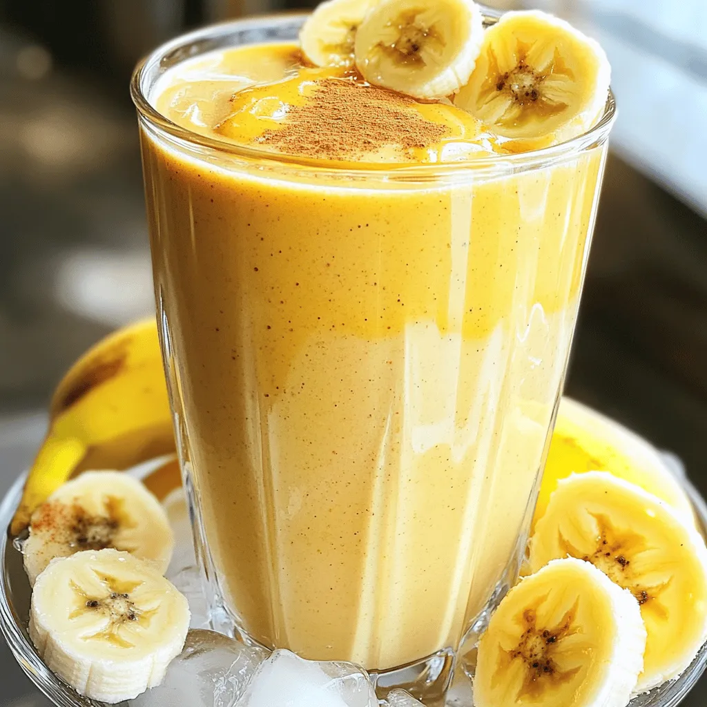 - 1 reife Banane - 2 Esslöffel natürliche Erdnussbutter - 1 Portion Vanille-Proteinpulver Die Hauptzutaten sind einfach und nahrhaft. Eine reife Banane bringt Süße und Cremigkeit. Die Erdnussbutter gibt einen tollen Geschmack und gesunde Fette. Vanille-Proteinpulver sorgt für einen zusätzlichen Nährstoffkick. Dies macht den Shake perfekt für einen schnellen Snack oder nach dem Training. - 1 Tasse Mandelmilch (oder Milch nach Wahl) - 1 Esslöffel Honig (optional) Die Flüssigkeit ist wichtig für die Mixkonsistenz. Mandelmilch ist leicht und hat einen milden Geschmack. Wenn du mehr Süße magst, füge einen Esslöffel Honig hinzu. Das ist optional, aber es gibt dem Shake einen tollen Geschmack. - 1/4 Teelöffel Zimt - 1/2 Tasse Eiswürfel Zimt gibt dem Shake eine warme Note. Es passt gut zu den anderen Zutaten. Die Eiswürfel sorgen für eine kühle, erfrischende Konsistenz. Wenn du den Shake kalt magst, sind die Eiswürfel ein Muss. Für die vollständige Zubereitung und alle Schritte kannst du das Rezept im Abschnitt "Full Recipe" finden. Zuerst schneiden Sie die reife Banane in kleine Stücke. Das macht das Mixen einfacher. Dann messen Sie zwei Esslöffel natürliche Erdnussbutter ab. Achten Sie darauf, ein gutes Produkt zu wählen. Schließlich nehmen Sie eine Portion Vanille-Proteinpulver. Diese Zutaten bilden die Basis für Ihren Shake. Gießen Sie nun die Mandelmilch in den Mixer. Sie können auch andere Milchsorten verwenden, die Ihnen gefallen. Fügen Sie den Honig hinzu, falls Sie eine süßere Note möchten. Streuen Sie dann 1/4 Teelöffel Zimt darüber. Zimt gibt dem Shake einen tollen Geschmack. Geben Sie jetzt die Eiswürfel in den Mixer. Diese machen den Shake frisch und kühl. Jetzt mixen Sie alles auf hoher Stufe. Achten Sie darauf, dass die Mischung glatt und cremig ist. Wenn Sie möchten, können Sie den Shake probieren. Falls nötig, fügen Sie mehr Honig oder Banane hinzu. Gießen Sie den Shake in ein hohes Glas und genießen Sie ihn sofort. Dieser Erdnussbutter-Bananen-Protein-Shake ist einfach und lecker. Für das vollständige Rezept, sehen Sie sich die [Full Recipe] an. Um den besten Geschmack zu erreichen, ist die Anpassung der Süße wichtig. Manchmal schmeckt der Shake besser mit etwas mehr Honig oder einer zusätzlichen Banane. Probieren Sie es aus! Verwenden Sie frische Zutaten. Eine reife Banane bringt mehr Süße und Geschmack. Frische Erdnussbutter sorgt für eine bessere Textur und Aroma. Die Konsistenz ist entscheidend für einen großartigen Shake. Vermeiden Sie es, zu viel Eis zu verwenden. Zu viel Eis macht den Shake wässrig. Stattdessen sollten Sie gefrorene Bananen verwenden. Sie geben dem Shake eine cremige Konsistenz und kühle Frische. Um die Nährstoffe zu verbessern, fügen Sie Superfoods hinzu. Chiasamen sind eine tolle Wahl. Sie sind reich an Ballaststoffen und Omega-3-Fettsäuren. Dadurch wird Ihr Shake nicht nur lecker, sondern auch gesünder. Probieren Sie es aus und sehen Sie, wie es Ihren Shake aufwertet! {{image_4}} Möchtest du deinen Shake noch fruchtiger machen? Füge ein paar Erdbeeren oder Blaubeeren hinzu. Diese Früchte bringen nicht nur Farbe, sondern auch tolle Aromen. Du kannst auch andere Bananenarten verwenden. Zum Beispiel, wenn du eine süßere Sorte wählst, kannst du die Süße des Shakes anpassen. Probiere die roten Bananen für einen anderen Geschmack! Es gibt viele verschiedene Proteinpulver. Du kannst Vanille, Schokolade oder sogar Erbsenprotein probieren. Jeder Geschmack bringt eine neue Note in deinen Shake. Wenn du vegan bist, gibt es viele pflanzliche Optionen. Achte darauf, dass das Proteinpulver keine tierischen Produkte enthält. Wenn du die Mandelmilch nicht magst, probiere Kokosmilch. Diese gibt deinem Shake einen tropischen Geschmack. Du kannst auch die Erdnussbutter durch andere Nussbutter ersetzen. Mandelbutter oder Cashewbutter sind gute Alternativen. Diese Optionen machen deinen Shake ebenfalls lecker und nahrhaft. - Kühlschranklagerung: Du kannst deinen Erdnussbutter-Bananen-Protein-Shake im Kühlschrank aufbewahren. Stelle ihn in einen gut verschlossenen Behälter. So bleibt er frisch und kühl. Der Shake hält sich bis zu 24 Stunden. Nach 24 Stunden kann die Konsistenz etwas dicker werden. - Vorbereiten für unterwegs: Wenn du den Shake für später machen willst, fülle ihn in eine isolierte Flasche. Achte darauf, dass die Flasche dicht schließt. So bleibt der Shake kühl und lecker, wenn du ihn brauchst. - Optimaler Verzehrzeitraum: Der beste Zeitpunkt, um deinen Shake zu trinken, ist frisch zubereitet. Wenn du ihn im Kühlschrank lagerst, trinke ihn innerhalb von 24 Stunden. So hast du die beste Textur und den besten Geschmack. - Symptome eines verdorbenen Produkts: Achte auf Geruch oder eine veränderte Farbe. Wenn der Shake komisch riecht oder sich getrennt hat, ist es besser, ihn wegzuwerfen. Sicherheit geht vor! - Anleitungen zum Einfrieren: Wenn du den Shake länger aufbewahren möchtest, kannst du ihn einfrieren. Fülle ihn in einen gefriersicheren Behälter. Lasse etwas Platz, da die Flüssigkeit sich beim Gefrieren ausdehnt. Du kannst auch Eiswürfelformen verwenden, um kleinere Portionen einzufrieren. - Auftauen und erneutes Mixen: Um den gefrorenen Shake zu genießen, nimm ihn aus dem Gefrierfach und lasse ihn im Kühlschrank auftauen. Du kannst ihn auch in der Mikrowelle leicht erwärmen. Mische den Shake gut durch, um die Konsistenz zu verbessern. So erhältst du wieder einen cremigen Genuss! Wenn du mehr über die Zubereitung erfahren möchtest, schaue dir das Full Recipe an! Ein Erdnussbutter-Bananen-Protein-Shake hat etwa 400 bis 500 Kalorien. Die Nährwertangaben für die grundlegenden Zutaten sind: - 1 reife Banane: ca. 100 Kalorien - 2 Esslöffel natürliche Erdnussbutter: ca. 190 Kalorien - 1 Portion Vanille-Proteinpulver: ca. 120 Kalorien - 1 Tasse Mandelmilch: ca. 30 Kalorien - 1 Esslöffel Honig (optional): ca. 64 Kalorien - 1/4 Teelöffel Zimt: 0 Kalorien - 1/2 Tasse Eiswürfel: 0 Kalorien Diese Werte können je nach Marke und Portionsgröße leicht variieren. Ja, du kannst das Rezept anpassen. Wenn du Allergien hast oder eine spezielle Diät machst, gibt es viele Optionen. Zum Beispiel: - Ersetze Erdnussbutter durch Mandelbutter oder Sonnenblumenbutter. - Nutze pflanzliches Proteinpulver für vegane Optionen. - Verwende Hafermilch oder Kokosmilch anstelle von Mandelmilch. - Lass den Honig weg oder benutze einen anderen Süßstoff wie Agavendicksaft. Diese Anpassungen helfen dir, den Shake nach deinem Geschmack oder deinen Bedürfnissen zu gestalten. Es hängt von deinen Fitnesszielen ab. Wenn du Muskelmasse aufbauen willst, kann ein Shake nach dem Training sinnvoll sein. Viele Menschen trinken einen Shake 1 bis 2 Mal täglich. Achte darauf, dass der Shake Teil einer ausgewogenen Ernährung bleibt. Ersetze nicht alle Mahlzeiten durch Shakes, sondern nutze sie als Ergänzung. Ein Erdnussbutter-Bananen-Protein-Shake ist einfach zuzubereiten und sehr gesund. Wir haben die Hauptzutaten, Flüssigkeiten und Gewürze besprochen. Die Schritt-für-Schritt-Anleitung macht das Mixen zum Kinderspiel. Außerdem gibt es Tipps, wie du den Geschmack und die Nährstoffe verbessern kannst. Du kannst auch Variationen ausprobieren, um deinen Shake spannend zu gestalten. Achte darauf, wie du ihn lagerst, um ihn frisch zu halten. Probiere den Shake aus und genieße die Vorteile, die er dir bietet!