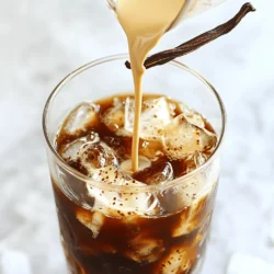 Um die perfekte Vanille-Bohnen-Kalte Brew zu machen, brauchst du folgende Zutaten: - 1 Tasse grob gemahlener Kaffee - 4 Tassen kaltes Wasser - 1 Vanilleschote, aufgeschlitzt und die Samen ausgekratzt - 1/4 Tasse Milch (nach Wahl: Vollmilch, Mandel-, Hafermilch) - 2 Esslöffel gesüßte Kondensmilch (optional) - Eiswürfel - Zusätzliche Vanilleschote für die Garnitur (optional) Die Wahl der Kaffeebohnensorte ist wichtig. Ich empfehle, Arabica-Bohnen zu nutzen. Sie sind mild und fruchtig. Robusta-Bohnen sind stärker und bitterer. Für die Kalte Brew mag ich die Balance. Schau, dass die Bohnen frisch sind. Frisch gemahlene Bohnen bringen mehr Geschmack. Probiere verschiedene Röstgrade aus. Dunkle Röstungen haben mehr Aromen. Helle Röstungen bringen frische Noten. Finde deinen Favoriten! Bei der Milch gibt es viele Optionen. Du kannst Vollmilch für einen reichen Geschmack verwenden. Mandelmilch bringt eine nussige Note. Hafermilch ist cremig und süß. Kokosmilch gibt einen tropischen Geschmack. Auch Sojamilch ist beliebt. Wenn du es süßer magst, füge gesüßte Kondensmilch hinzu. Experimentiere mit verschiedenen Milchalternativen für deinen perfekten Geschmack! Um den perfekten Vanille-Bohnen-Kalten Bock zuzubereiten, folgen Sie diesen einfachen Schritten: 1. Nehmen Sie ein großes Glasgefäß oder einen Krug. Geben Sie 1 Tasse grob gemahlenen Kaffee hinein. 2. Fügen Sie langsam 4 Tassen kaltes Wasser hinzu. Rühren Sie sanft, um den Kaffee gut zu durchfeuchten. 3. Jetzt kommt der besondere Teil! Nehmen Sie eine Vanilleschote, schneiden Sie sie auf und kratzen Sie die Samen heraus. Fügen Sie sowohl die Schote als auch die Samen zur Mischung hinzu. 4. Decken Sie das Gefäß ab. Stellen Sie es für 12-24 Stunden in den Kühlschrank. Je länger es zieht, desto intensiver wird der Geschmack. 5. Nach der Ziehzeit nehmen Sie das Gefäß heraus. Filtern Sie die Mischung durch ein feines Sieb oder einen Kaffeefilter in einen sauberen Krug. So entfernen Sie die Kaffeekörner und die Schote. Die Ziehzeit ist entscheidend. Ich empfehle, mindestens 12 Stunden zu warten. Wenn Sie mehr Geschmack mögen, lassen Sie es bis zu 24 Stunden ziehen. Aber denken Sie daran, dass zu langes Ziehen bitter werden kann. Finden Sie die Zeit, die Ihren Geschmack trifft! Für die Filtration gibt es verschiedene Methoden. Ein feines Sieb funktioniert gut, um die groben Partikel zu entfernen. Ein Kaffeefilter sorgt für ein klareres Ergebnis. Wenn Sie einen French Press haben, können Sie auch diesen verwenden. Einfach drücken und genießen! Um das Aroma Ihrer Vanille-Bohnen-Kalten Brew zu intensivieren, gibt es einfache Tricks. Verwenden Sie frische Vanilleschoten. Diese geben den besten Geschmack. Schneiden Sie die Schote längs auf und kratzen Sie die Samen heraus. Mischen Sie die Schote und die Samen in Ihrem Kaffee. Lassen Sie die Mischung länger ziehen, um den Geschmack zu verstärken. Sie können auch eine Prise Salz hinzufügen. Dies hebt die Süße der Vanille hervor. Ein häufiger Fehler ist, zu wenig Kaffee zu verwenden. Für einen vollen Geschmack brauchen Sie genug Kaffee. Verwenden Sie grob gemahlenen Kaffee, um Bitterkeit zu vermeiden. Ein weiterer Fehler ist die zu kurze Ziehzeit. Lassen Sie den Kaffee mindestens 12 Stunden ziehen. Filtern Sie den Kaffee gründlich, um Rückstände zu entfernen. Verwenden Sie ein feines Sieb oder einen Kaffeefilter. So bleibt Ihr Getränk klar und schmackhaft. Es gibt viele Wege, den Geschmack anzupassen. Fügen Sie verschiedene Milcharten hinzu, um die Süße zu variieren. Mandelmilch oder Hafermilch können einen besonderen Geschmack bringen. Sie können auch gesüßte Kondensmilch verwenden. Für einen zusätzlichen Kick probieren Sie einen Schuss Karamellsirup oder Schokoladensirup. Dies gibt Ihrem kalten Bock eine neue Dimension. Experimentieren Sie, um Ihre perfekte Mischung zu finden. {{image_4}} Es gibt viele Wege, den Vanille-Bohnen-Kalten Bock zu verändern. Sie können verschiedene Milchsorten verwenden, um neue Geschmäcker zu erzielen. Mandelmilch bringt eine nussige Note. Hafermilch ist süß und cremig. Auch die Menge an Vanille kann variieren. Experimentieren Sie mit einer zusätzlichen Schote, um den Geschmack zu intensivieren. Kombinieren Sie den kalten Bock mit Karamell oder Schokolade. Fügen Sie einfach einen Esslöffel Karamellsirup hinzu. Das sorgt für eine süße und reiche Geschmackstiefe. Für Schokoladenliebhaber ist Kakao eine tolle Wahl. Rühren Sie einen Teelöffel Kakaopulver ein, um einen schokoladigen Genuss zu schaffen. Verschiedene Kulturen haben ihre eigenen Kaffee-Traditionen. Zum Beispiel ist der italienische Affogato eine köstliche Idee. Geben Sie eine Kugel Vanilleeis in eine Tasse und gießen Sie den kalten Bock darüber. In Lateinamerika gibt es den Café de Olla. Fügen Sie Zimt und braunen Zucker für eine würzige Note hinzu. Diese Variationen bringen frischen Wind in Ihr Kaffee-Erlebnis! Wenn Sie mehr über die Zubereitung erfahren möchten, schauen Sie sich das Full Recipe an. Kalter Kaffee ist ein Genuss, aber die richtige Lagerung ist wichtig. Bewahre deinen Vanille-Bohnen-Kalten Bock in einem luftdichten Behälter auf. Achte darauf, dass der Behälter gut verschlossen ist, um den Geschmack zu erhalten. Lagere ihn im Kühlschrank, um die Frische zu wahren. Vermeide es, ihn in der Nähe von stark riechenden Lebensmitteln zu lagern. So bleibt der feine Vanillegeschmack lange erhalten. Kalter Kaffee hält sich in der Regel 3 bis 5 Tage im Kühlschrank. Nach dieser Zeit kann der Geschmack nachlassen. Um die Frische zu bewahren, trinke den Kaffee innerhalb der ersten zwei Tage. Wenn du merkst, dass er bitter wird, ist es Zeit, ihn zu entsorgen. Ein frischer Geschmack ist der Schlüssel zu einem köstlichen Erlebnis. Das Kaffeepulver kann oft wiederverwendet werden. Nach der Zubereitung kannst du das gebrauchte Pulver trocknen und für andere Zwecke nutzen. Nutze es als Dünger für Pflanzen oder zum Reinigen von Oberflächen. Es ist eine tolle Möglichkeit, Abfall zu vermeiden und Ressourcen zu schonen. Dein Kaffeepulver hat noch viel zu bieten! Die Vanille-Bohnen-Kalte Brew bleibt im Kühlschrank bis zu einer Woche frisch. Achte darauf, sie in einem luftdichten Behälter zu lagern. So bleibt der Geschmack gut erhalten. Nach einer Woche kann der Kaffee an Geschmack verlieren. Daher ist es am besten, ihn frisch zu genießen. Ja, du kannst die Zubereitung der kalten Brew im Voraus planen. Du kannst die Mischung bis zu 24 Stunden im Kühlschrank ziehen lassen. Dies gibt dir die Freiheit, sie an einem Tag vorzubereiten und an einem anderen Tag zu genießen. Plane einfach deine Zeit gut, um das beste Aroma zu erhalten. Ja, Vanille-Bohnen-Kalte Brew hat einige gesundheitliche Vorteile. Vanille kann antioxidative Eigenschaften haben. Diese helfen, die Zellen zu schützen. Der Kaffee selbst kann auch den Stoffwechsel ankurbeln. Dies kann dir helfen, wach und konzentriert zu bleiben. Achte jedoch auf die Menge an Zucker, die du hinzufügst. Zusammenfassend haben wir alle wichtigen Zutaten und Schritte für die Vanille-Bohnen-Kalte Brew besprochen. Wir haben Tipps für die Auswahl der Bohnen gegeben und erklärt, wie man die Ziehzeit perfekt einstellt. Außerdem haben wir knifflige Fehler behandelt und kreative Variationen vorgestellt. Mit diesen Ratschlägen kannst du deine eigene köstliche Kalte Brew zubereiten. Experimentiere und finde deinen persönlichen Lieblingsgeschmack. Denke daran, Frische ist wichtig für das beste Aroma. Probier neue Aromen und genieße dein Kaffeeerlebnis!