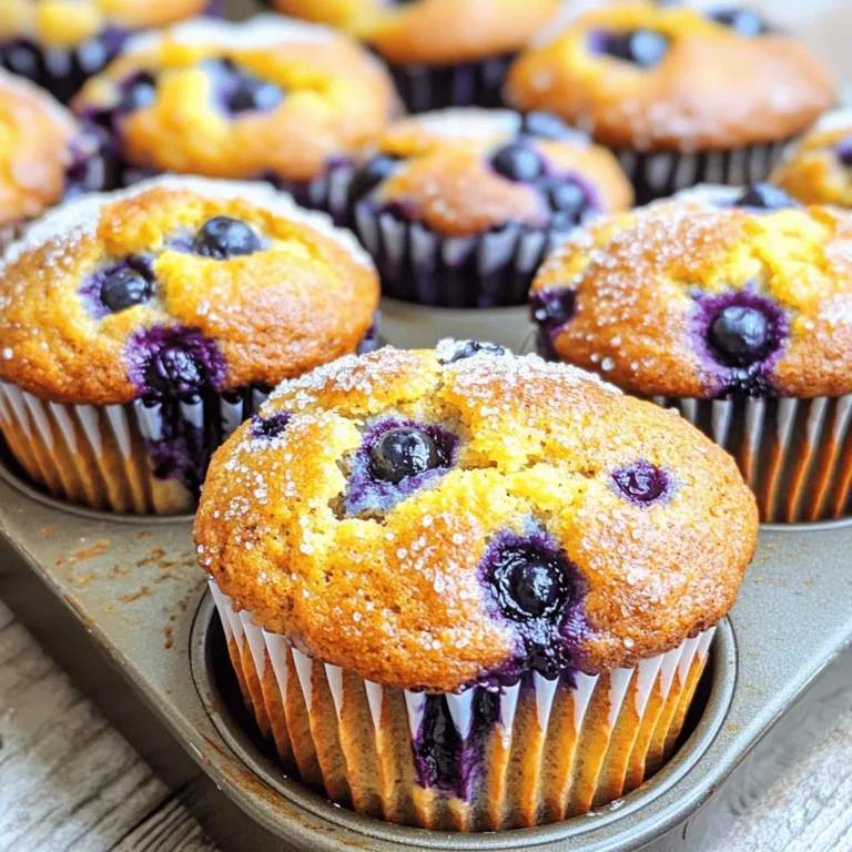 Für die perfekten glutenfreien Heidelbeermuffins brauchen Sie einige einfache Zutaten. Hier sind die wichtigsten: - 1 ½ Tassen glutenfreies Allzweckmehl - ½ Tasse Mandelmehl - ½ Tasse Kokosblütenzucker - 1 Esslöffel Backpulver - ½ Teelöffel Natron - ½ Teelöffel Salz - ¾ Tasse ungesüßtes Apfelmus - ¼ Tasse Mandelmilch (oder eine andere pflanzliche Milch) - 2 große Eier - 1 Teelöffel Vanilleextrakt - 1 ½ Tassen frische oder gefrorene Heidelbeeren - Schale von 1 Zitrone - Optional: Rohzucker zum Bestreuen Diese Zutaten sorgen für einen süßen und saftigen Muffin mit einem tollen Geschmack. Um die Muffins zu backen, benötigen Sie ein paar Küchengeräte. Diese helfen Ihnen, alles einfach und schnell zu machen: - Eine große Schüssel zum Mischen der Zutaten - Eine kleine Schüssel für die nassen Zutaten - Ein Schneebesen für das Mischen - Ein Muffinblech - Papierförmchen oder Kochspray für das Muffinblech - Ein Esslöffel und ein Teelöffel zum Abmessen - Ein Zahnstocher, um die Muffins zu testen Mit diesen Utensilien wird das Backen zum Kinderspiel! Die Qualität Ihrer Zutaten macht einen großen Unterschied im Geschmack. Hier sind einige Tipps, um die besten Zutaten auszuwählen: - Wählen Sie glutenfreies Mehl, das gut gemischt ist. So vermeiden Sie Klumpen. - Achten Sie darauf, frische Heidelbeeren zu kaufen. Sie sind süßer und saftiger. - Verwenden Sie biologischen Apfelmus ohne Zuckerzusatz für mehr natürlichen Geschmack. - Kaufen Sie frische Eier von freilaufenden Hühnern für bessere Qualität. Diese Tipps helfen Ihnen, die besten Zutaten für Ihre Muffins zu finden. Sie werden den Unterschied schmecken! Heize den Ofen auf 190°C vor. Lege ein Muffinblech mit Papierförmchen aus oder sprühe es mit Kochspray ein. Dies hilft, die Muffins leicht herauszunehmen. In einer großen Schüssel mische die trockenen Zutaten. Nutze dazu glutenfreies Allzweckmehl, Mandelmehl, Kokosblütenzucker, Backpulver, Natron und Salz. Rühre alles gut um, um Klumpen zu vermeiden. In einer separaten Schüssel kombinierst du die nassen Zutaten. Rühre Apfelmus, Mandelmilch, Eier, Vanilleextrakt und Zitronenschale zusammen. Achte darauf, dass alles gut vermischt ist. Gieße die nassen Zutaten in die Schüssel mit den trockenen Zutaten. Rühre vorsichtig um, bis ein homogener Teig entsteht. Übermixen kann die Muffins hart machen. Füge dann die Heidelbeeren hinzu und falte sie vorsichtig in den Teig. Verteile den Teig gleichmäßig auf das Muffinblech. Fülle jede Vertiefung etwa zu ¾. Wenn du magst, streue etwas Rohzucker oben drauf. Backe die Muffins 18-20 Minuten lang. Prüfe mit einem Zahnstocher, ob sie fertig sind. Lass die Muffins 5 Minuten in der Form abkühlen. Übertrage sie dann auf ein Kuchengitter, damit sie vollständig abkühlen. Jetzt kannst du sie genießen! Für das vollständige Rezept schau dir die Anleitung zu Glutenfreie Heidelbeer-Bliss-Muffins an. Ein häufiger Fehler beim glutenfreien Backen ist die falsche Mehlwahl. Manchmal verwenden Menschen nur ein glutenfreies Mehl. Das kann die Muffins trocken machen. Kombinieren Sie immer verschiedene Mehle. Zum Beispiel, glutenfreies Allzweckmehl mit Mandelmehl. So bekommt der Teig mehr Struktur und Geschmack. Ein weiterer Fehler ist das Übermixen des Teigs. Mischen Sie die Zutaten nur so lange, bis alles verbunden ist. Das sorgt für fluffige Muffins. Um die Muffins fluffig zu halten, achten Sie auf die Eier. Sie sollten frisch und groß sein. Frische Eier geben mehr Luft in den Teig. Auch das Apfelmus hilft, die Muffins saftig zu machen. Es gibt Feuchtigkeit ohne Gluten. Ein weiterer Tipp ist, die Heidelbeeren vorsichtig unterzuheben. Zu viel Rühren zerdrückt die Beeren und macht den Teig schwer. Für das beste Ergebnis heizen Sie den Ofen richtig vor. 190°C sind optimal für die Muffins. Verwenden Sie auch ein Muffinblech mit Papierförmchen. Das erleichtert das Herausnehmen. Wenn Sie mögen, streuen Sie Rohzucker oben auf die Muffins. Das gibt eine süße Kruste und eine schöne Farbe. Für das vollständige Rezept schauen Sie sich die Anleitung für glutenfreie Heidelbeer-Bliss-Muffins an. {{image_4}} Um vegane glutenfreie Heidelbeermuffins zu machen, tauschen Sie die Eier aus. Verwenden Sie stattdessen ½ Tasse Apfelmus oder 1 Esslöffel Leinsamenmehl mit 3 Esslöffeln Wasser. Diese Alternativen sorgen für die nötige Bindung. Achten Sie darauf, auch die Mandelmilch zu verwenden, wenn Sie eine pflanzliche Option wünschen. Es gibt viele Möglichkeiten, den Muffins einen zusätzlichen Geschmack zu verleihen. Fügen Sie Zimt oder Muskatnuss hinzu, um eine warme Note zu schaffen. Oder probieren Sie etwas Kakao für einen schokoladigen Twist. Ein Schuss Zitrussaft kann die Frische der Heidelbeeren verstärken. Experimentieren Sie mit verschiedenen Aromen und finden Sie Ihren Favoriten. Wenn Sie keine Heidelbeeren mögen, probieren Sie andere Früchte aus. Himbeeren oder Erdbeeren passen wunderbar. Für eine exotische Variante können Sie Mango oder Ananas verwenden. Achten Sie darauf, die Früchte gleichmäßig im Teig zu verteilen. Diese Variationen machen das Rezept flexibel und spannend. Für weitere Informationen und die vollständige Anleitung, schauen Sie sich das [Full Recipe] an. Um die Muffins frisch zu halten, legen Sie sie in einen luftdichten Behälter. Stellen Sie sicher, dass sie vollständig abgekühlt sind, bevor Sie sie lagern. So vermeiden Sie, dass sich Feuchtigkeit bildet. Muffins können auch in einem Behälter mit einem Papiertuch aufbewahrt werden. Das Tuch hilft, die Feuchtigkeit zu regulieren. Wenn Sie einige Muffins für später aufheben möchten, können Sie sie einfrieren. Wickeln Sie jede Muffin einzeln in Frischhaltefolie ein und legen Sie sie in einen Gefrierbeutel. So bleiben sie bis zu drei Monate frisch. Zum Auftauen können Sie die Muffins einfach für einige Stunden bei Raumtemperatur lassen oder kurz in die Mikrowelle legen. Glutenfreie Muffins sind bei richtiger Lagerung bis zu fünf Tage haltbar. Sie schmecken am besten frisch, aber selbst nach einigen Tagen sind sie lecker. Achten Sie darauf, Muffins, die Anzeichen von Schimmel zeigen, sofort zu entsorgen. Wenn Sie die Muffins einfrieren, verlängert sich die Haltbarkeit erheblich. Weitere Tipps und das vollständige Rezept finden Sie in der Rubrik [Full Recipe]. Glutenfreie Muffins können gesünder sein, je nach Zutaten. Sie enthalten oft weniger verarbeitete Zutaten. Viele nutzen gesunde Mehle wie Mandel- oder Kokosmehl. Diese Mehle bieten mehr Nährstoffe, als normales Weizenmehl. Achten Sie jedoch auf den Zuckergehalt. Zu viel Zucker macht auch glutenfreie Muffins ungesund. Ja, du kannst andere Beeren verwenden. Himbeeren, Erdbeeren oder Brombeeren sind gute Alternativen. Achte darauf, die Beeren in etwa der gleichen Menge zu verwenden. Wenn du gefrorene Beeren nutzt, tauche sie nicht auf. Das hilft, den Teig nicht zu wässern und die Muffins fluffig zu halten. Wenn deine Muffins trocken sind, könnte es an zu viel Mehl liegen. Verwende beim Messen immer eine Waage. Du kannst auch etwas mehr Apfelmus oder Mandelmilch hinzufügen. Das macht den Teig feuchter. Ein Trick ist, die Muffins mit etwas Apfelmus zu bestreichen. Das gibt ihnen mehr Feuchtigkeit. Um die Muffins zuckerfrei zu machen, ersetze den Zucker durch natürliche Süßstoffe. Erythrit oder Stevia sind gute Alternativen. Diese Süßstoffe haben weniger Kalorien. Du kannst auch mehr Apfelmus verwenden, um die Süße zu erhöhen. Achte darauf, die Mengen anzupassen, um den richtigen Geschmack zu finden. Glutenfreies Mehl findest du in den meisten Supermärkten. Achte auf die speziellen Regale für glutenfreie Produkte. Online-Shops bieten auch viele Marken an. Suche nach Mischungen, die gut für Muffins geeignet sind. So kannst du sicher sein, dass deine Muffins gut gelingen. Du kannst auch selbst eine Mischung aus verschiedenen Mehlen herstellen. Glutenfreie Heidelbeermuffins sind einfach und lecker. Wir haben die wichtigsten Zutaten besprochen, die du benötigst. Die Schritt-für-Schritt-Anleitung hilft dir beim Backen. Tipps und Tricks zeigen dir, wie du gängige Fehler vermeidest. Variationen wie vegane Muffins erweitern dein Rezept. Lagerungshinweise vermitteln, wie lange die Muffins frisch bleiben. Probiere es aus! Du wirst die Resultate lieben. Diese Muffins sind ein Genuss für alle.
