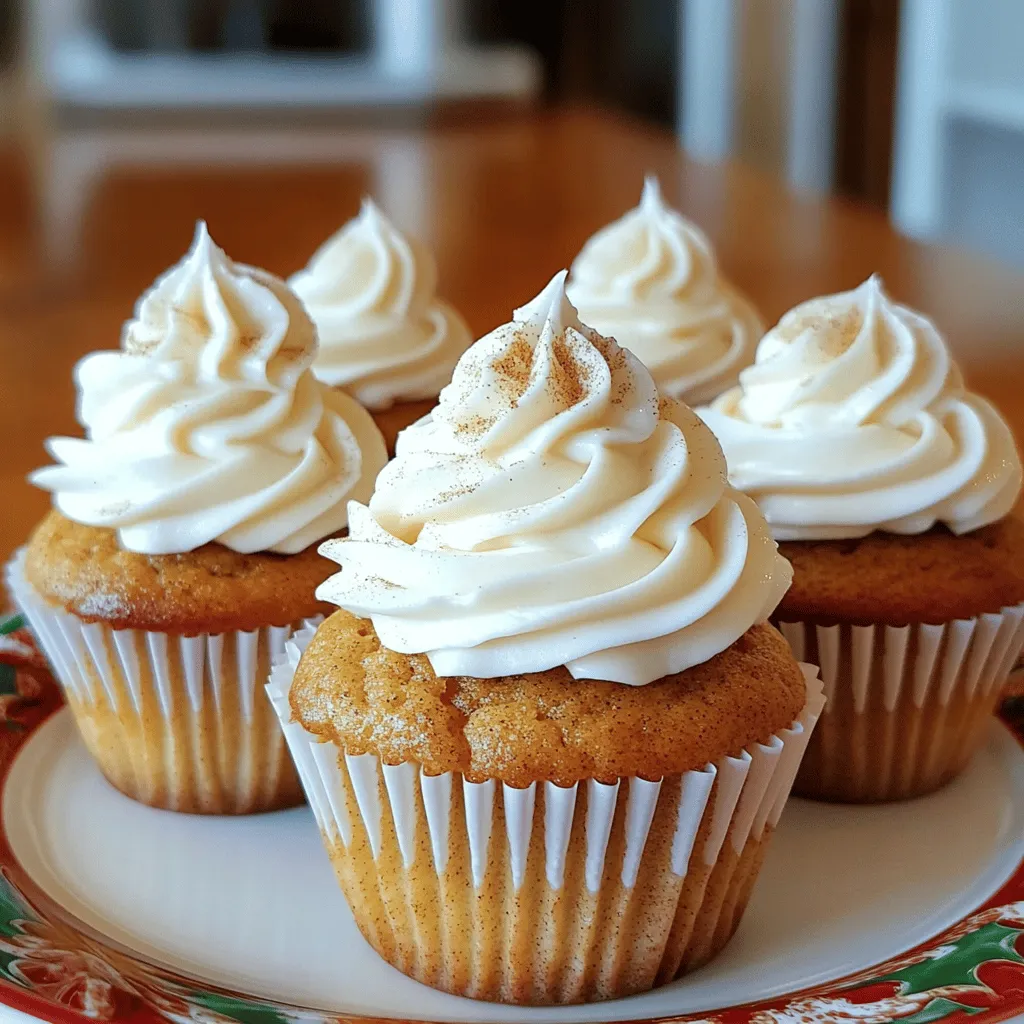 Für die Gingerbread Latte Cupcakes benötigst du: - 1 ½ Tassen Weizenmehl - 1 Teelöffel Backpulver - ½ Teelöffel Natron - 1 Teelöffel gemahlener Ingwer - 1 Teelöffel gemahlener Zimt - ¼ Teelöffel Muskatnuss, gemahlen - ¼ Teelöffel Nelken, gemahlen - ½ Teelöffel Salz - ½ Tasse ungesalzene Butter, weich - 1 Tasse brauner Zucker, fest gepackt - 2 große Eier - 1 Teelöffel Vanilleextrakt - ¾ Tasse gebrühter Kaffee, abgekühlt - ½ Tasse Melasse Diese Zutaten geben den Cupcakes ihren tollen Geschmack und die weiche Textur. Die Gewürze sorgen für den festlichen Weihnachtsgeschmack. Für das Frosting brauchst du: - 1 Tasse Puderzucker - 2 Esslöffel Milch - ½ Teelöffel Vanilleextrakt Das Frosting ist süß und cremig. Es ist perfekt, um die Cupcakes zu krönen. Für das besondere Etwas kannst du hinzufügen: - Schlagsahne - Gemahlener Ingwer Diese Optionen geben den Cupcakes einen zusätzlichen Wow-Faktor. Sie sehen nicht nur gut aus, sondern schmecken auch fantastisch. Experimentiere mit den Toppings, um deine perfekte Cupcake-Kreation zu finden! Heize deinen Ofen auf 175°C (350°F) vor. Nimm ein Cupcake-Blech und lege es mit Papierförmchen aus. So bleiben die Cupcakes schön und leicht zu entnehmen. In einer mittleren Schüssel mische die folgenden trockenen Zutaten: - 1 ½ Tassen Weizenmehl - 1 Teelöffel Backpulver - ½ Teelöffel Natron - 1 Teelöffel gemahlener Ingwer - 1 Teelöffel gemahlener Zimt - ¼ Teelöffel Muskatnuss, gemahlen - ¼ Teelöffel Nelken, gemahlen - ½ Teelöffel Salz Rühre sie gut um und stelle sie beiseite. Sie sind die Basis für den Teig. In einer großen Rührschüssel nimm die weiche Butter und den braunen Zucker. Schlage sie mit einem Handmixer für 3-5 Minuten. Die Mischung sollte hell und fluffig sein. Füge die Eier einzeln hinzu und schlage gut nach jeder Zugabe. Rühre dann den Vanilleextrakt unter. Gieße den abgekühlten Kaffee und die Melasse langsam in die Schüssel. Mische gut, bis alles gut vermengt ist. Nun füge die trockenen Zutaten nach und nach hinzu. Rühre, bis keine Mehlstriche mehr sichtbar sind. Verteile den Teig gleichmäßig auf die Cupcake-Förmchen. Fülle jedes Förmchen etwa bis zu zwei Dritteln. Backe die Cupcakes 18-20 Minuten lang. Mache einen Zahnstocher-Test: Wenn er sauber herauskommt, sind die Cupcakes fertig. Lass sie 5 Minuten im Blech abkühlen, bevor du sie auf ein Kuchengitter legst. Für das Frosting mische den Puderzucker, die Milch und den Vanilleextrakt in einer mittleren Schüssel. Rühre alles zu einer glatten Masse. Falls nötig, passe die Konsistenz an, indem du mehr Puderzucker oder Milch hinzufügst. Wenn die Cupcakes abgekühlt sind, gib das Frosting mit einem Spritzbeutel oder einem Messer auf die Oberseite. Für einen besonderen Touch kannst du einen Klecks Schlagsahne und eine Prise gemahlenen Ingwer darüber streuen. So sehen die Cupcakes festlich und lecker aus! Ein häufiger Fehler ist, die Zutaten nicht richtig abzumessen. Verwende einen Messbecher, um genau zu sein. Wenn du zu viel Mehl nimmst, werden die Cupcakes trocken. Achte auch darauf, die Butter weich zu machen. Harte Butter lässt sich nicht gut vermischen. Das kann die Textur deiner Cupcakes beeinträchtigen. Ein weiterer Fehler liegt beim Mischen. Rühre nur, bis alles gerade so vermengt ist. Zu viel Rühren macht den Teig zäh. Die perfekte Teigkonsistenz ist wichtig. Der Teig sollte leicht und fluffig sein. Das erreichst du, indem du die trockenen Zutaten langsam in die feuchten Zutaten einrührst. Achte darauf, keine Klumpen zu haben. Wenn der Teig zu dick ist, kannst du etwas mehr Kaffee hinzufügen. Wenn der Teig zu flüssig ist, füge mehr Mehl hinzu. Der Teig sollte leicht vom Löffel fallen, aber nicht zu flüssig sein. Die Backzeit ist entscheidend für den Erfolg deiner Cupcakes. Stelle deinen Ofen auf 175°C ein. Backe die Cupcakes 18 bis 20 Minuten lang. Um sicherzugehen, steche mit einem Zahnstocher hinein. Wenn er sauber herauskommt, sind die Cupcakes fertig. Lass die Cupcakes nach dem Backen 5 Minuten in der Form abkühlen. Danach lege sie auf ein Kuchengitter. Das hilft, die Feuchtigkeit zu reduzieren. So bleiben deine Cupcakes frisch und lecker. {{image_4}} Wenn Sie glutenfreie Gingerbread Latte Cupcakes möchten, können Sie Weizenmehl ersetzen. Verwenden Sie stattdessen glutenfreies Mehl. Achten Sie darauf, eine Mischung zu wählen, die Xanthan enthält. Das hilft, die Struktur zu halten. Wenn Sie keine glutenfreie Mischung haben, können Sie auch Mandelmehl oder Kokosmehl verwenden. Diese Mehle ändern den Geschmack leicht, aber sie sind lecker. Um den Geschmack zu variieren, fügen Sie weitere Gewürze hinzu. Versuchen Sie, einen Teelöffel Kakaopulver für einen schokoladigen Kick einzumischen. Oder probieren Sie einen Hauch von Anis oder Fenchel für einen besonderen Twist. Auch ein Spritzer Espresso kann den Kaffeegeschmack verstärken. Spielen Sie mit den Aromen, um Ihre perfekte Mischung zu finden. Das Frosting macht die Cupcakes besonders. Klassisches Vanillefrosting passt gut, aber Sie können auch andere Varianten ausprobieren. Ein Zimtcreme-Frosting gibt einen zusätzlichen weihnachtlichen Flair. Ein Espresso-Frosting verstärkt den Kaffeegeschmack. Für eine fruchtige Note können Sie ein Frosting mit Orangenschale machen. Lassen Sie Ihrer Kreativität freien Lauf und finden Sie Ihr Lieblingsfrosting! Um die Gingerbread Latte Cupcakes frisch zu halten, lege sie in einen luftdichten Behälter. Du kannst auch Frischhaltefolie verwenden. Stelle sicher, dass die Cupcakes vollständig abgekühlt sind, bevor du sie lagerst. So bleibt die Textur weich und lecker. Im Kühlschrank halten sich die Cupcakes bis zu einer Woche. Achte darauf, dass der Behälter gut verschlossen ist. Das Frosting kann die Cupcakes etwas feuchter machen. Überprüfe täglich, ob sie noch frisch sind, besonders in der ersten Woche. Wenn du die Cupcakes länger aufbewahren möchtest, friere sie ein. Wickel jeden Cupcake einzeln in Frischhaltefolie. Lege sie dann in einen gefrierfesten Beutel. So bleiben sie bis zu drei Monate frisch. Wenn du sie essen möchtest, lasse sie einfach im Kühlschrank auftauen. Um den Kaffeegeschmack zu verstärken, verwenden Sie starken Kaffee. Sie können auch Espresso verwenden. Mischen Sie etwas mehr Kaffee in den Teig. Das gibt den Cupcakes einen intensiveren Geschmack. Ein Schuss Kaffeelikör kann auch helfen. Experimentieren Sie mit der Menge, bis es Ihnen gefällt. Wenn Sie keine Melasse haben, nutzen Sie Honig oder Ahornsirup. Diese Alternativen geben auch eine süße Note. Sie können auch braunen Zucker mit ein wenig Wasser verwenden. Denken Sie daran, dass der Geschmack etwas anders sein kann. Ja, Sie können die Cupcakes im Voraus backen. Lagern Sie sie in einem luftdichten Behälter. Halten Sie sie bei Raumtemperatur für ein paar Tage frisch. Für längere Lagerung, frieren Sie die Cupcakes ein. Lassen Sie sie dann vor dem Servieren auftauen. Für besondere Anlässe können Sie das Frosting kreativ gestalten. Verwenden Sie Spritzbeutel für schöne Muster. Fügen Sie Schlagsahne und gemahlenen Ingwer hinzu. Essbare Glitzer oder Festtagsstreusel sind auch eine tolle Idee. Diese Dekorationen machen Ihre Cupcakes besonders ansprechend. Der vollständige Rezept für die Lebkuchen Latte Cupcakes finden Sie in der Einleitung des Artikels. Dort sind alle Zutaten und Schritte klar aufgeführt. So können Sie jedes Detail leicht nachverfolgen. Die Zutaten für die Gingerbread Latte Cupcakes sind einfach und lecker. Du hast gelernt, wie du den Teig machst und die Cupcakes dekorierst. Mit Tipps vermeidest du häufige Fehler und perfektionierst die Konsistenz. Du kannst auch mit glutenfreien Optionen und neuen Aromen spielen. Denke an die Aufbewahrung, damit die Cupcakes frisch bleiben. Egal, ob du sie für dich selbst oder für einen Anlass machst, viel Spaß beim Backen und Genießen!