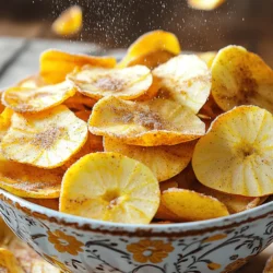 Zimt-Zucker Apfelchips Knuspriger Snack für Jeden