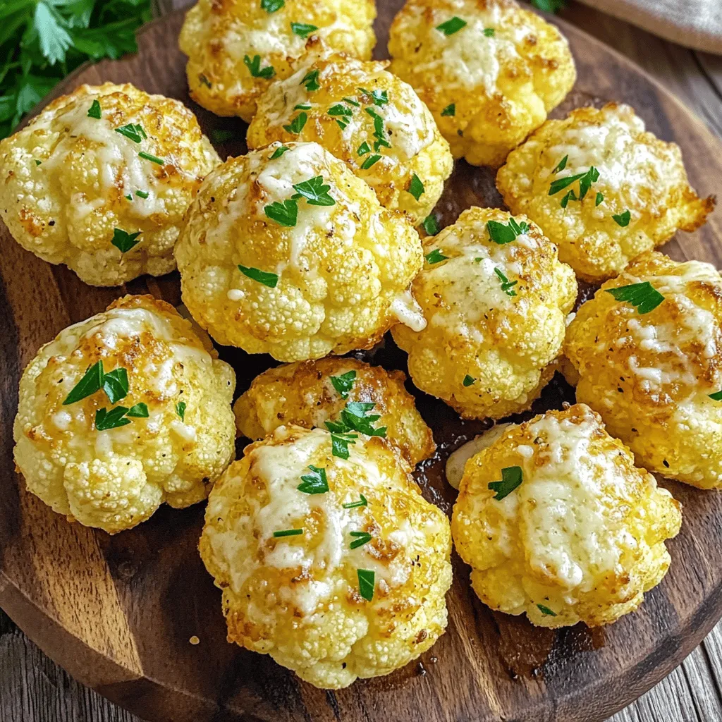Für diese leckeren Blumenkohl Ecken benötigst du einige einfache Zutaten: - 1 mittelgroßer Blumenkohl, in mundgerechte Röschen geschnitten - 3 Esslöffel Olivenöl - 3 Knoblauchzehen, fein gehackt - 1/2 Tasse geriebener Parmesan Diese Zutaten bilden die Basis für den Geschmack und die Textur. Die Gewürze und Öle machen das Gericht besonders: - 1 Teelöffel Zwiebelpulver - 1 Teelöffel geräuchertes Paprika - Salz und Pfeffer nach Geschmack Olivenöl sorgt für die perfekte Knusprigkeit. Zwiebelpulver und Paprika fügen Tiefe hinzu. Parmesan ist großartig, aber du kannst auch andere Käsesorten verwenden: - Cheddar für einen kräftigen Geschmack - Mozzarella für eine köstliche, schmelzende Textur Experimentiere mit verschiedenen Käsesorten, um neue Aromen zu entdecken. Heize zuerst deine Luftfritteuse auf 200 °C (400 °F) vor. Das sorgt dafür, dass die Blumenkohl-Ecken gleichmäßig garen. Während die Fritteuse heiß wird, kannst du mit der Vorbereitung des Blumenkohls beginnen. Nimm einen mittelgroßen Blumenkohl und schneide ihn in mundgerechte Röschen. Gib die Röschen in eine große Schüssel. Füge dann 3 Esslöffel Olivenöl hinzu. Hacke 3 Knoblauchzehen fein und gib sie ebenfalls in die Schüssel. Streue 1 Teelöffel Zwiebelpulver und 1 Teelöffel geräuchertes Paprika hinein. Würze mit Salz und Pfeffer nach Geschmack. Mische alles gut durch. So wird jeder Blumenkohlröschen mit der Marinade bedeckt. Jetzt kommt der Käse. Streue 1/2 Tasse geriebenen Parmesan über die Blumenkohlmischung. Mische erneut, bis der Käse gleichmäßig verteilt ist. Lege die Blumenkohlstücke in den Korb der Luftfritteuse. Achte darauf, dass sie in einer einzigen Schicht liegen. So werden sie schön knusprig. Frittiere die Röschen für 10-12 Minuten. Schüttle den Korb in der Mitte der Garzeit, damit sie gleichmäßig bräunen. Nach dem Garen nimm die Blumenkohl-Ecken heraus und lege sie auf einen Servierteller. Garniere sie mit frischer, gehackter Petersilie für einen tollen Farb- und Geschmackskick. Um perfekte Blumenkohl-Ecken zu bekommen, heize die Luftfritteuse auf 200 °C vor. Dies sorgt für eine gleichmäßige Hitze. Mische den Blumenkohl gut mit dem Olivenöl und den Gewürzen. So bleibt jede Röschen schön knusprig. Lege die Röschen in einer einzigen Schicht in den Korb. Dies verhindert, dass sie dampfen und nicht knusprig werden. Du kannst die Gewürze nach deinem Geschmack anpassen. Möchtest du mehr Schärfe? Füge etwas Cayennepfeffer hinzu. Für einen extra Kick, probiere italienische Kräuter oder sogar etwas Zitronenschale. Experimentiere mit Gewürzen, um deinen perfekten Geschmack zu finden. Die Wahl der richtigen Luftfritteuse macht einen Unterschied. Nutze eine mit einem guten Luftstrom. So wird der Blumenkohl gleichmäßig gegart. Achte darauf, dass der Korb groß genug ist. Wenn die Blumenkohl-Röschen zu nah beieinander liegen, werden sie nicht knusprig. {{image_4}} Wenn Sie andere Käsesorten mögen, probieren Sie diese! Feta bringt einen salzigen Geschmack. Cheddar gibt eine schöne Schärfe. Mozzarella macht die Ecken besonders cremig. Denken Sie daran, die Menge anzupassen. Zu viel Käse kann die Röschen schwer machen. Mischen Sie verschiedene Käsesorten für mehr Geschmack. Experimentieren Sie ruhig! Möchten Sie Ihre Blumenkohl-Ecken noch mehr aufpeppen? Versuchen Sie etwas Curry-Pulver für eine exotische Note. Oder fügen Sie ein wenig Cayenne-Pfeffer hinzu, wenn es schärfer sein soll. Kräuter wie Oregano oder Thymian bringen frische Aromen. Das Zwiebelpulver können Sie auch durch Knoblauchpulver ersetzen. Seien Sie kreativ und finden Sie Ihre Lieblingskombination! Diese Blumenkohl-Ecken sind eine tolle Beilage! Sie passen gut zu einem frischen Salat oder einem Dip. Hummus ist eine großartige Wahl für den zusätzlichen Geschmack. Auch Joghurt-Dips sind lecker dazu. Servieren Sie die Ecken mit einer Gemüseplatte für mehr Farben. So wird jede Mahlzeit schöner und gesünder! Wenn du Blumenkohl-Ecken übrig hast, lagere sie in einem luftdichten Behälter. Stelle sicher, dass der Behälter gut verschlossen ist. So bleiben die Röschen frisch. Du kannst sie im Kühlschrank bis zu drei Tage aufbewahren. Um die Blumenkohl-Ecken wieder aufzuwärmen, nutze die Luftfritteuse. Stelle die Luftfritteuse auf 180 °C (350 °F) ein. Lege die Röschen in den Korb und erhitze sie für 5-7 Minuten. So werden sie wieder knusprig und lecker! Wenn du die Blumenkohl-Ecken länger aufbewahren möchtest, kannst du sie einfrieren. Lege die abgekühlten Röschen in einen gefrierfesten Beutel. Drücke die Luft heraus und verschließe den Beutel. So bleiben sie bis zu drei Monate frisch. Um sie zu genießen, taue sie im Kühlschrank auf und erwärme sie in der Luftfritteuse. Die Blumenkohl bites brauchen 10 bis 12 Minuten in der Luftfritteuse. Ich empfehle, sie bei 200 °C zu garen. Schütteln Sie den Korb in der Mitte der Garzeit. So werden sie gleichmäßig knusprig und goldbraun. Achten Sie darauf, die Röschen nicht zu überfüllen. Eine einzelne Schicht sorgt für die besten Ergebnisse. Ja, Sie können den Parmesan weglassen. Wenn Sie ihn weglassen, wird der Geschmack etwas milder. Sie können auch einen veganen Käse verwenden, um den Geschmack zu verändern. Der Blumenkohl wird trotzdem lecker, aber weniger cremig. Experimentieren Sie mit anderen Gewürzen, um den fehlenden Käsegeschmack auszugleichen. Ja, es gibt gesündere Alternativen. Verwenden Sie weniger Öl oder ersetzen Sie das Olivenöl durch ein Sprühöl. Sie können auch die Gewürze variieren. Zucchini oder Brokkoli sind tolle Alternativen zu Blumenkohl. Beide können die gleichen Schritte durchlaufen, um köstliche bites zu machen. Die Blumenkohl-Ecken sind einfach zuzubereiten und lecker. Wir haben die besten Zutaten, Gewürze und Käseoptionen besprochen. Eine Schritt-für-Schritt-Anleitung hilft dir beim Kochen. Tipps sorgen für perfekte Ergebnisse und Variationen machen das Gericht spannend. Die Lagerungsinformationen zeigen, wie du Reste gut aufbewahrst. Du kannst die Fragen leicht beantworten. Probiere dies Rezept aus und genieße gesunde Snacks ohne Aufwand.