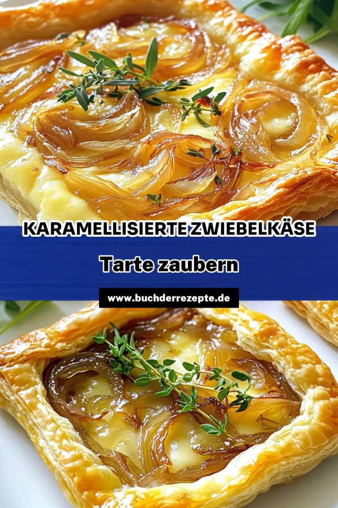 Entdecke das köstliche Rezept für eine herzhafte karamellisierte Zwiebel- und Gruyère-Tarte! Diese einfache und schmackhafte Tarte mit goldbraun karamellisierten Zwiebeln und würzigem Gruyère-Käse ist perfekt für jede Gelegenheit. Folge unserem Schritt-für-Schritt-Leitfaden und überrasche deine Freunde und Familie mit einem unvergesslichen Gericht. Klicke jetzt, um das Rezept auszuprobieren! #Tarte #KäseLieber #Zwiebelgerichte #Rezeptideen