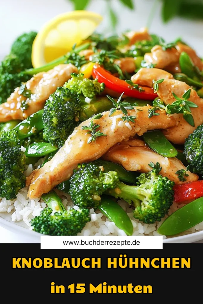 Entdecke das köstliche Rezept für Knoblauch-Kräuter-Hühnchen-Pfanne, das schnell und einfach zuzubereiten ist! Mit zartem Hähnchen, knackigem Gemüse und aromatischen Kräutern ist dieses Gericht perfekt für ein schnelles Abendessen. Lass dich inspirieren und koche gleich los! Klicke jetzt, um die vollständigen Anweisungen und Tipps zu entdecken. #KnoblauchKräuterHühnchen #schnelleRezepte #gesundkochen #leckeresEssen