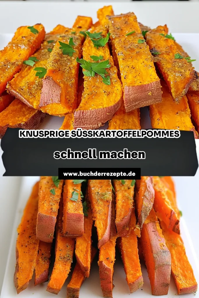Genieße diese knusprigen Süßkartoffel-Pommes aus dem Air Fryer, die traumhaft schnell und einfach zuzubereiten sind. Mit einer perfekten Mischung aus Gewürzen und einer knusprigen Textur sind sie der ideale Snack oder die perfekte Beilage. Klicke jetzt, um das vollständige Rezept zu entdecken und deinen Gaumen zu verwöhnen! #SüßkartoffelPommes #AirFryerRezept #GesundeSnacks #EinfachKochen