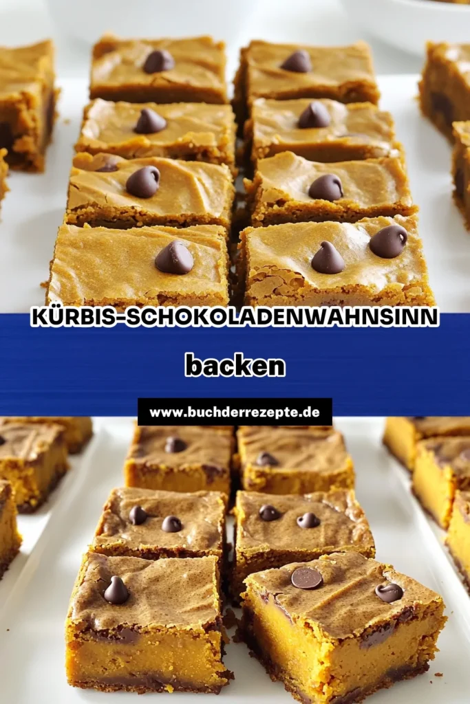 Kreiere die perfekten Braun-Butter-Kürbis-Schokoladenstückchen-Blondies mit diesem einfachen Rezept! Diese köstlichen Blondies vereinen den herbstlichen Geschmack von Kürbis mit der nussigen Note von brauner Butter und süßen Schokoladenstückchen. Folge den schrittweisen Anleitungen und verwöhne deine Familie oder Freunde mit diesem verführerischen Dessert. Klicke jetzt und entdecke das Rezept! #Blondies #Herbstrezepte #Kürbis #Schokolade
