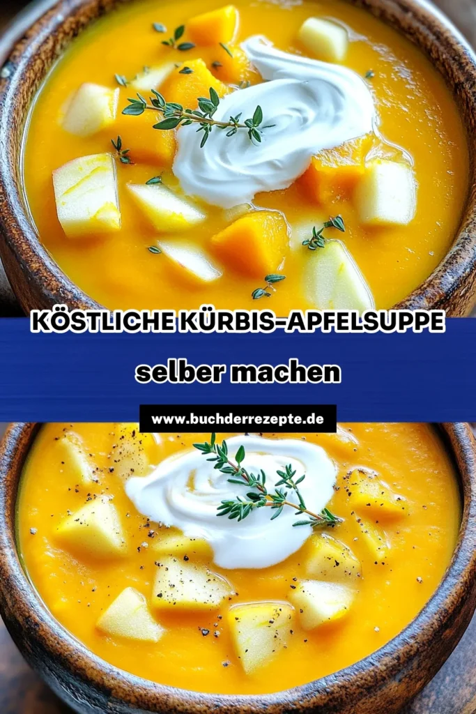 Entdecke ein köstliches Rezept für langsam gegarte Butternusskürbis-Apfelsuppe, perfekt für den Herbst! Diese cremige Suppe kombiniert Butternusskürbis und Äpfel mit aromatischen Gewürzen wie Zimt und Muskatnuss. In deinem Slow Cooker zubereitet, ist sie einfach und lässt sich gut vorbereiten. Klicke hier, um das vollständige Rezept zu erkunden und deiner Familie ein herzliches, warmes Gericht zu servieren, das sie lieben werden!