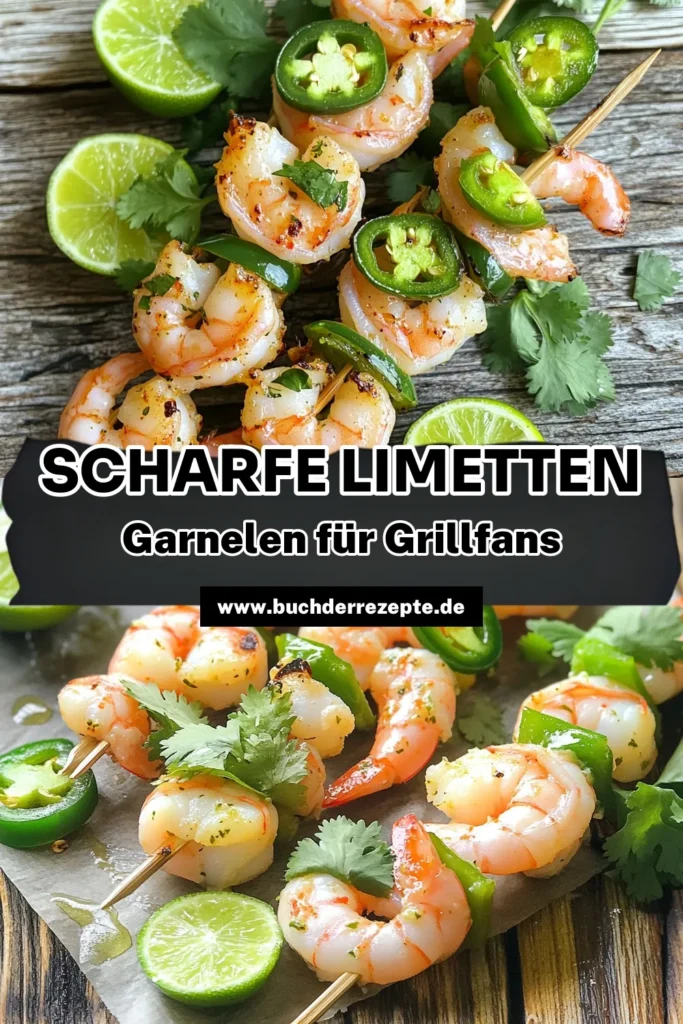 Genieße den Geschmack des Sommers mit diesen köstlichen Jalapeño-Limetten gegrillten Garnelen! Dieses einfache Rezept kombiniert frische Zutaten für ein perfektes Grillgericht, das deine Gäste begeistern wird. Marinierte Garnelen werden zart und aromatisch gegrillt und sind in nur 40 Minuten fertig. Klicke durch, um das vollständige Rezept zu entdecken und deine Grillkünste auf das nächste Level zu heben! #Garnelen #Grillen #Sommerrezepte #Essenliebe