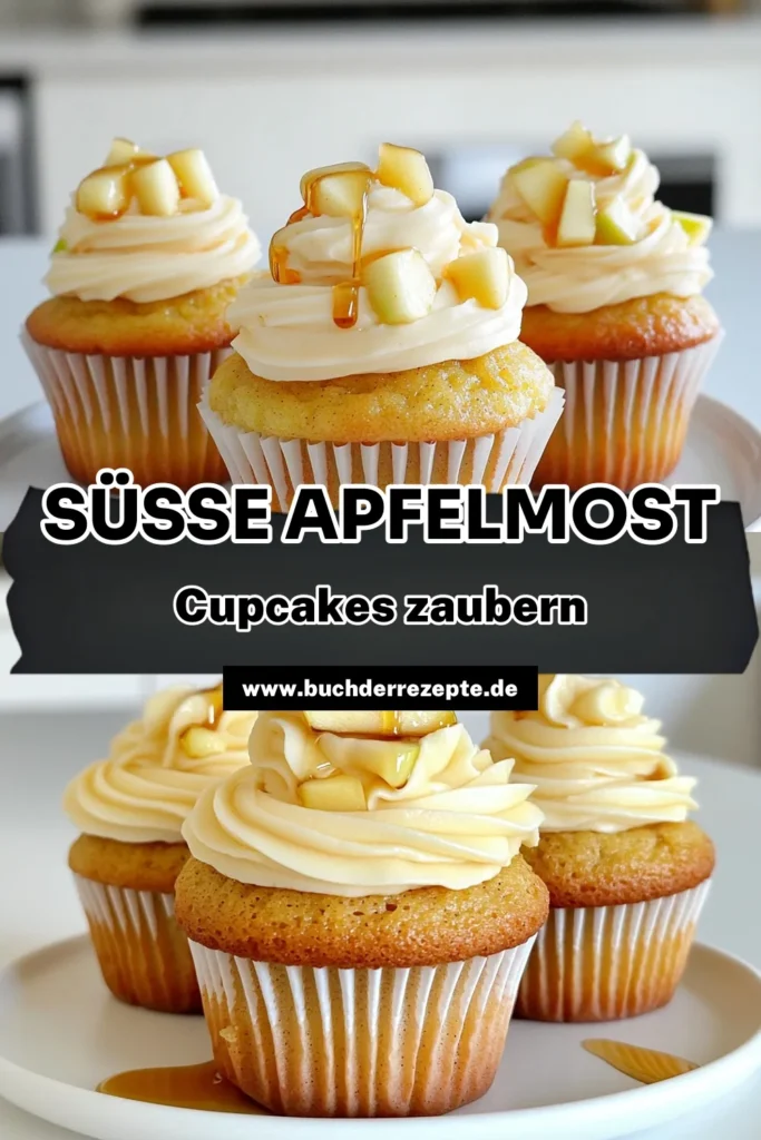 Entdecke die köstlichen Apfelmost-Cupcakes, die jede Feier bereichern! Mit saftigem Apfelmost, zarten Äpfeln und betörendem Ahorn-Frosting sind diese Cupcakes der perfekte Leckerbissen. Folge unserem einfachen Rezept, um sie selbst zu backen und deine Gäste zu beeindrucken. Klicke jetzt, um die vollständige Anleitung zu sehen und loszulegen! #ApfelmostCupcakes #Backen #Kuchenrezept #DessertLiebe