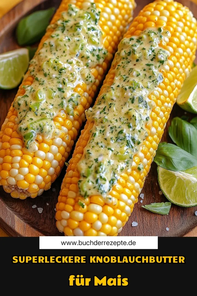 Verleihen Sie Ihren Grillabenden mit unserer köstlichen Knoblauch-Kräuterbutter für Maiskolben einen besonderen Kick! Diese einfache und schnelle Rezeptidee kombiniert frische Kräuter, aromatischen Knoblauch und cremige Butter für das perfekte Geschmackserlebnis. Entdecken Sie, wie Sie die besten Maiskolben zubereiten und lecker servieren können. Klicken Sie durch, um das Rezept zu finden! #KnoblauchKräuterbutter #Grillrezepte #Maiskolben #Kochideen