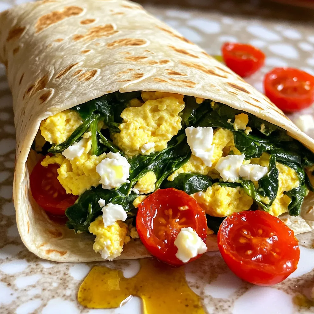 Für diesen leckeren Wrap brauchst du: - 6 Eiklar - 2 Tassen frischer Spinat, grob gehackt - 1 kleine Zwiebel, fein gehackt - 1 Knoblauchzehe, zerdrückt - 1/2 Tasse Kirschtomaten, halbiert - 1/4 Tasse Feta-Käse, zerbröckelt - 1 Vollkorn-Wrap oder Tortilla - Salz und Pfeffer nach Geschmack - 1 Esslöffel Olivenöl Um den Geschmack zu verbessern, füge nach Belieben hinzu: - Frische Kräuter wie Petersilie oder Basilikum - Paprika oder andere Gemüsesorten - Scharfe Soße für einen Kick Dieser Wrap hat viele Vorteile: - Hoher Proteingehalt durch die Eiklar - Wenig Fett dank des Olivenöls und Feta - Reich an Vitaminen durch den Spinat und die Tomaten Mit diesen Zutaten bereitest du einen gesunden und leckeren Wrap zu. Der Eiklar-Spinat-Rührei-Wrap ist perfekt für ein schnelles Frühstück oder Mittagessen. Zuerst musst du alle Zutaten bereitstellen. Hier sind die Dinge, die du brauchst: - 6 Eiklar - 2 Tassen frischer Spinat, grob gehackt - 1 kleine Zwiebel, fein gehackt - 1 Knoblauchzehe, zerdrückt - 1/2 Tasse Kirschtomaten, halbiert - 1/4 Tasse Feta-Käse, zerbröckelt - 1 Vollkorn-Wrap oder Tortilla - Salz und Pfeffer nach Geschmack - 1 Esslöffel Olivenöl Achte darauf, alles gut zu waschen und zu schneiden. So sparst du Zeit beim Kochen. Erhitze eine große beschichtete Pfanne auf mittlerer Hitze. Gib das Olivenöl hinein. Warte, bis es warm ist. Füge dann die gehackte Zwiebel hinzu. Brate sie etwa 2-3 Minuten, bis sie glasig ist. Jetzt kommt der Knoblauch. Füge den zerdrückten Knoblauch hinzu und brate ihn eine weitere Minute. Der Duft wird fantastisch sein. Danach gib den grob gehackten Spinat in die Pfanne. Koche ihn 2-3 Minuten, bis er zusammengefallen ist. Nimm eine Schüssel und verquirle die Eiklar mit Salz und Pfeffer. Sobald der Spinat fertig ist, gieße die Eiklarmischung vorsichtig in die Pfanne. Rühre sanft um, während die Eier langsam stocken. Koche alles insgesamt etwa 3-4 Minuten, bis die Eiklar vollständig durchgegart sind. Füge nun die halbierten Kirschtomaten und den zerbröckelten Feta-Käse hinzu. Vermenge alles gut und nimm die Pfanne vom Herd. Jetzt ist die Füllung bereit für den Wrap! Um die perfekte Konsistenz für dein Eiklar-Spinat-Rührei zu erreichen, achte auf die Hitze. Koche die Mischung bei mittlerer Hitze. Zu hohe Temperaturen lassen die Eiklar schnell hart werden. Rühre sanft, während die Eiklar stocken. So bleibt die Mischung locker und fluffig. Wähle einen Vollkorn-Wrap für mehr Nährstoffe. Er hat einen tollen Geschmack und eine angenehme Textur. Achte darauf, dass der Wrap frisch ist. Ein trockener Wrap bricht leicht. Wenn du eine glutenfreie Option suchst, probiere Reis- oder Mais-Tortillas. Sie sind lecker und bieten Abwechslung. Ein häufiger Fehler ist, die Eiklar zu lange zu kochen. Das führt zu einer gummiartigen Textur. Achte darauf, dass die Eiklar nur gerade so durchgegart sind. Ein weiterer häufiger Fehler ist, die Füllung nicht gut zu würzen. Salz und Pfeffer sind wichtig, um den Geschmack zu heben. Verliere nicht den Mut, verschiedene Gewürze auszuprobieren! {{image_4}} Für mehr Protein in deinem Eiklar-Spinat-Rührei-Wrap kannst du Hülsenfrüchte verwenden. Kichererbsen sind eine gute Wahl. Sie sind nahrhaft und lecker. Du kannst auch mageres Hähnchenbrustfilet hinzufügen. Einfach die Hähnchenstücke in der Pfanne mit Zwiebel und Knoblauch anbraten. Dies macht den Wrap noch sättigender. Wenn du Quark magst, füge etwas hinzu. Er bringt zusätzliches Protein und eine cremige Textur. Für eine vegane Version kannst du die Eiklar mit Tofu ersetzen. Nutze festen Tofu und zerdrücke ihn gut. Würze ihn nach Geschmack mit Salz und Pfeffer. Eine andere Möglichkeit ist, Kichererbsenmehl zu verwenden. Mische es mit Wasser, bis es die Konsistenz von Eiern hat. So erhältst du eine eiähnliche Konsistenz. Der Wrap bleibt trotzdem lecker und gesund. Die Gewürze können den Wrap aufpeppen. Probiere Paprikapulver für eine rauchige Note. Kurkuma gibt eine schöne Farbe und einen milden Geschmack. Frische Kräuter wie Petersilie oder Schnittlauch bringen Frische. Wenn du es scharf magst, füge Cayennepfeffer hinzu. Auch ein Spritzer Zitronensaft kann den Geschmack verbessern. Experimentiere mit verschiedenen Aromen, um deinen perfekten Wrap zu finden. Wenn du den Eiklar-Spinat-Rührei-Wrap nicht sofort isst, ist die richtige Lagerung wichtig. Wickel den Wrap fest in Frischhaltefolie oder lege ihn in einen luftdichten Behälter. So bleibt er frisch und lecker. Im Kühlschrank hält er sich bis zu drei Tage. Achte darauf, ihn gut zu verpacken, damit er nicht austrocknet. Wenn du die Wraps für später aufbewahren möchtest, friere sie ganz einfach ein. Wickel jeden Wrap in Frischhaltefolie und lege sie dann in einen Gefrierbeutel. So schützen sie sich vor Gefrierbrand. Die Wraps können bis zu drei Monate im Gefrierfach bleiben. Zum Auftauen lege sie einfach über Nacht in den Kühlschrank oder bei Bedarf in die Mikrowelle. Um den Wrap wieder aufzuwärmen, gibt es einige gute Methoden. Du kannst ihn in der Mikrowelle für etwa 1-2 Minuten erhitzen. Achte darauf, ihn mit einem feuchten Papiertuch abzudecken, damit er nicht trocken wird. Alternativ kannst du ihn in einer Pfanne bei schwacher Hitze aufwärmen. So bleibt der Wrap außen schön knusprig. Ja, du kannst normale Eier verwenden. Der Wrap wird reichhaltiger und cremiger. Dabei solltest du beachten, dass sich der Geschmack leicht ändert. Eiklar hat weniger Fett und weniger Kalorien. Es ist eine gute Wahl, wenn du auf deine Ernährung achtest. Der Wrap enthält etwa 25 Gramm Protein pro Portion. Die Eiklar sind die Hauptquelle für das Protein. Spinat und Feta-Käse tragen auch zur Proteinmenge bei. Dieses Gericht ist perfekt, wenn du deine Proteinaufnahme erhöhen möchtest. Zu diesem Wrap passen viele Beilagen. Ein frischer Salat ist eine tolle Wahl. Auch eine Portion frisches Obst macht sich gut. Wenn du etwas Warmes willst, serviere eine Gemüsesuppe dazu. Für mehr Geschmack kannst du scharfe Soße oder Joghurt verwenden. Der Eiklar-Spinat-Rührei-Wrap ist gesund und lecker. Wir haben die besten Zutaten besprochen, um Geschmack und Nährstoffe zu maximieren. Ich erklärte, wie man die Mischung zubereitet und welche Tipps helfen, das perfekte Ergebnis zu erzielen. Viele Variationen sind möglich, um den Wrap nach deinem Geschmack anzupassen. Außerdem gab es praktische Aufbewahrungshinweise und Antworten auf häufige Fragen. Mach diesen Wrap zu einem festen Bestandteil deiner Mahlzeiten. Du wirst es nicht bereuen!