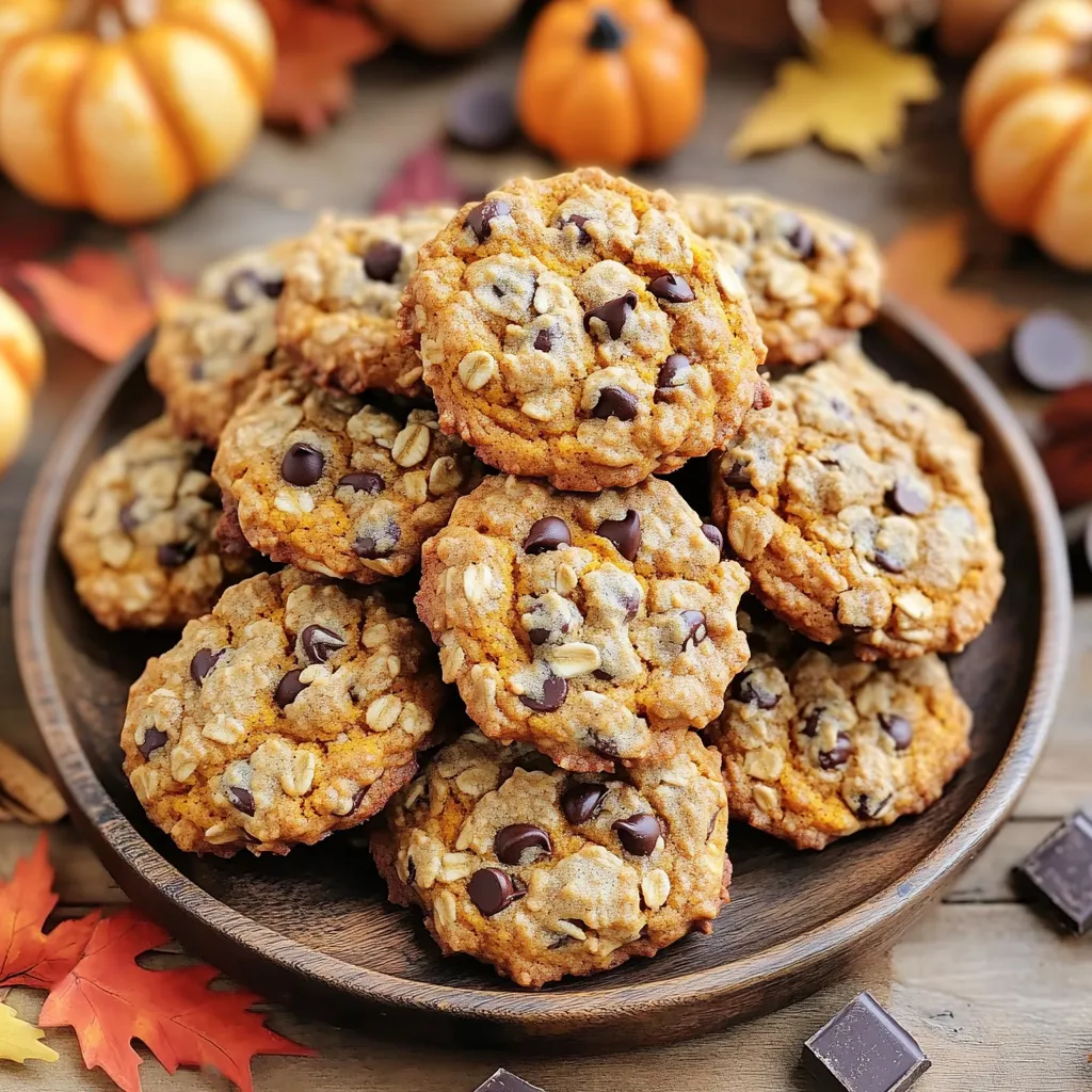 - 1 Tasse Kürbismus - 1 ½ Tassen Haferflocken - 1 Tasse halbsüße Schokoladenstückchen Die Hauptzutaten sind einfach und machen die Kekse besonders lecker. Kürbismus bringt Feuchtigkeit und einen tollen Geschmack. Haferflocken geben den Keksen eine schöne Textur. Schokoladenstückchen sorgen für süße Überraschungen in jedem Bissen. - ½ Tasse brauner Zucker - ¼ Tasse weißer Zucker - ½ Tasse ungesalzene Butter - 1 großes Ei - 1 Teelöffel Vanilleextrakt - 1 Teelöffel gemahlener Zimt - ½ Teelöffel Muskatnuss - ½ Teelöffel Natron - ½ Teelöffel Backpulver - ¼ Teelöffel Salz - ½ Tasse gehackte Walnüsse (optional) Zusätzliche Zutaten bringen Geschmack und Süße. Brauner Zucker macht die Kekse weich und feucht. Weiße Zuckerkristalle fügen eine süße Note hinzu. Gewürze wie Zimt und Muskatnuss verleihen den Keksen ein warmes Aroma. Nüsse sind optional, aber sie geben einen tollen Crunch. - Heize den Ofen auf 175°C vor. - Lege ein Backblech mit Backpapier aus. Dies hilft, die Kekse nicht anzubrennen. - Mische in einer großen Schüssel Kürbismus, braunen Zucker und weißen Zucker. Rühre, bis die Masse glatt ist. - Füge die weiche Butter hinzu und schlage alles gut durch, bis es cremig ist. - Schlage das Ei und den Vanilleextrakt unter, bis sie gut vermischt sind. - In einer separaten Schüssel vermenge Zimt, Muskatnuss, Natron, Backpulver und Salz. - Gib die trockenen Zutaten nach und nach zur feuchten Mischung. Rühre nur so lange, bis alles vermischt ist. - Hebe die Haferflocken und die Schokoladenstückchen vorsichtig unter. Wenn du Walnüsse magst, füge sie jetzt hinzu. - Verwende einen Esslöffel oder einen Keksteigportionierer. Setze etwa esslöffelgroße Portionen auf das Backblech. Lass dabei circa 5 cm Abstand zwischen den Keksen. - Backe die Kekse für 10 bis 12 Minuten. Sie sind fertig, wenn die Ränder goldbraun sind und die Mitte fest ist. - Lass die Kekse 5 Minuten auf dem Backblech abkühlen. Übertrage sie dann auf ein Kuchengitter zum vollständigen Abkühlen. - Richtiges Messen der Zutaten: Verwende einen Messbecher für Flüssigkeiten und einen für trockene Zutaten. Fülle den Becher nicht über und streiche die Oberseite glatt. So hast du die richtige Menge. - Verwendung von Raumtemperatur Butter: Butter sollte weich sein, aber nicht schmelzen. So vermischt sie sich gut mit den anderen Zutaten. Lass die Butter etwa 30 Minuten bei Zimmertemperatur stehen. - Häufige Fehler vermeiden: Die häufigsten Fehler sind zu viel Mehl oder zu wenig Kürbismus. Miss alles genau, um die perfekte Konsistenz zu erreichen. - Anpassen der Backzeit: Jeder Ofen ist anders. Überprüfe die Kekse nach 10 Minuten. Sie sollten goldbraun sein und die Mitte leicht fest. Wenn sie noch zu weich sind, lasse sie ein paar Minuten länger im Ofen. {{image_4}} Es gibt viele Wege, diese Kekse anzupassen. Eine einfache Option ist, die Schokoladenstückchen durch weiße Schokoladenstückchen zu ersetzen. Das gibt den Keksen einen süßen, cremigen Geschmack. Zudem kannst du Trockenfrüchte wie Cranberries hinzufügen. Diese bringen eine fruchtige Note und eine schöne Farbe. Experimentiere ruhig mit verschiedenen Zutaten, um deine perfekte Mischung zu finden. Wenn du glutenfrei backen möchtest, kannst du glutenfreies Mehl verwenden. Achte darauf, dass das Mehl für Kekse geeignet ist. Auch die Haferflocken sind wichtig. Du kannst zertifizierte glutenfreie Haferflocken nehmen. So kannst du sicher sein, dass deine Kekse für alle geeignet sind. Diese Alternativen machen die Kekse genauso lecker! Um die Kürbiskekse mit Haferflocken und Schokoladenstückchen frisch zu halten, lege sie in einen luftdichten Behälter. So bleiben die Kekse weich und lecker. Du kannst auch ein Stück Brot in den Behälter legen. Das hilft, die Feuchtigkeit zu bewahren. Die Lagerung im Kühlschrank ist nicht nötig. Kekse bleiben bei Zimmertemperatur am besten. Stelle den Behälter an einen kühlen, trockenen Ort. Vermeide direkte Sonneneinstrahlung, um die Frische zu erhalten. Die Kekse bleiben etwa eine Woche frisch, wenn du sie richtig lagerst. Wenn du die Kekse länger aufbewahren möchtest, friere sie ein. Dazu lege die Kekse in einen gefrierfesten Behälter oder einen Beutel. Achte darauf, die Luft herauszudrücken, bevor du sie verschließt. Die Kekse sind bis zu drei Monate im Gefrierfach haltbar. Wenn du sie essen möchtest, lasse sie einfach bei Raumtemperatur auftauen. Sie schmecken dann fast wie frisch gebacken! Um die Kekse vegan zu machen, ersetzen Sie die Butter und das Ei. Verwenden Sie stattdessen Apfelmus oder pflanzliche Margarine. Diese Alternativen bringen Feuchtigkeit und Geschmack. Bei Eiern können Sie auch Leinsamen verwenden. Mischen Sie einen Esslöffel gemahlenen Leinsamen mit drei Esslöffeln Wasser. Lassen Sie es für fünf Minuten ruhen. So ergibt es eine ähnliche Konsistenz wie ein Ei. Ja, Sie können frisches Kürbispüree verwenden. Frisches Püree hat oft einen intensiveren Geschmack. Das kann die Kekse noch schmackhafter machen. Achten Sie darauf, die Flüssigkeit gut zu entfernen. Aus der Dose ist das Püree oft dicker. Wenn Sie frisches Püree verwenden, könnte es etwas mehr Mehl benötigen, um die richtige Konsistenz zu erhalten. Um trockene Kekse zu vermeiden, messen Sie die Zutaten genau. Verwenden Sie Raumtemperatur Butter für eine bessere Mischung. Auch das Backen ist wichtig. Überprüfen Sie die Kekse rechtzeitig, um ein Überbacken zu verhindern. Lassen Sie sie nicht zu lange im Ofen. Die Kekse sollten in der Mitte noch weich sein. Sie härten beim Abkühlen nach. Zusammengefasst haben wir die leckeren Kürbis-Schokoladenkekse von den Zutaten bis zur Lagerung behandelt. Das richtige Messen und die Beachtung der Backzeit sind entscheidend für den Erfolg. Variationen können den Keksen neuen Schwung geben und ihre Haltbarkeit erlaubt, sie länger zu genießen. Experimentiere gerne mit neuen Zutaten und finde deinen persönlichen Geschmack. Viel Spaß beim Backen und Teilen dieser köstlichen Kekse!