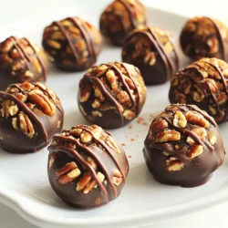 No Bake Pumpkin Pecan Truffles Köstlicher Genuss