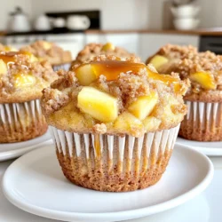 Karamell-Apfel-Streusel-Muffins himmlischer Genuss