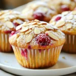 Die perfekten Himbeer-Mandel-Muffins benötigen folgende Hauptzutaten: - 1 ½ Tassen Weizenmehl - ½ Tasse Mandelmehl - 1 Tasse frische Himbeeren (oder gefrorene, aufgetaut) - ¾ Tasse weißer Zucker - ¼ Tasse brauner Zucker, fest gepackt - 1 Esslöffel Backpulver - ½ Teelöffel Natron - ½ Teelöffel Salz - 1 Teelöffel Mandel-Extrakt - 1 großes Ei - ½ Tasse Milch - ⅓ Tasse Pflanzenöl - ¼ Tasse gehobelte Mandeln, zum Bestreuen - Puderzucker, zum Bestäuben (optional) Diese Zutaten sorgen für einen leckeren Muffin, der außen knusprig und innen weich ist. Das Weizenmehl gibt Struktur, während das Mandelmehl einen nussigen Geschmack hinzufügt. Ein wichtiger Bestandteil ist der Mandel-Extrakt. Dieser verleiht den Muffins ein intensives Aroma und einen feinen Geschmack. Die Himbeeren bringen frische Säure, die gut mit der Süße des Zuckers harmoniert. Die Kombination aus weißem und braunem Zucker sorgt für eine schöne Karamellnote und eine perfekte Textur. Die gehobelten Mandeln obenauf geben nicht nur einen Crunch, sondern auch ein tolles Aussehen. Falls du glutenfrei backen möchtest, kannst du das Weizenmehl durch eine glutenfreie Mehlmischung ersetzen. Bei einer veganen Variante lässt sich das Ei leicht durch einen Chia-Ei-Ersatz ersetzen. Mische dazu 1 Esslöffel Chiasamen mit 2 ½ Esslöffeln Wasser und lasse es 5 Minuten quellen. Für eine kalorienärmere Option kannst du den Zucker reduzieren oder durch eine gesündere Süße wie Honig oder Agavendicksaft ersetzen. Heize deinen Ofen auf 190°C vor. Bereite dein Muffinblech vor. Du kannst Papierförmchen verwenden oder etwas Kochspray auftragen, um ein Ankleben zu verhindern. Das sorgt dafür, dass die Muffins leicht herauskommen. Nimm eine große Schüssel. Vermenge das Weizenmehl, das Mandelmehl, den weißen Zucker, den braunen Zucker, das Backpulver, das Natron und das Salz. Mische alles gut, damit sich keine Klumpen bilden. So wird dein Muffinteig gleichmäßig. In einer separaten Schüssel verquirle das Ei, die Milch, das Pflanzenöl und den Mandel-Extrakt. Mische alles, bis es gut verbunden ist. Diese Mischung wird deinem Teig die nötige Feuchtigkeit geben. Gieße die feuchten Zutaten in die Schüssel mit den trockenen Zutaten. Nimm einen Teigschaber und hebe die Mischung sanft unter. Mische nur so lange, bis keine trockenen Flocken mehr sichtbar sind. Der Teig sollte leicht klumpig bleiben. Achte darauf, nicht zu viel zu mischen, sonst werden die Muffins hart. Füge die Himbeeren vorsichtig hinzu und arbeite sie in den Teig ein. Verteile den Muffinteig gleichmäßig auf die Förmchen und fülle jedes etwa zu ¾. Streue die gehobelten Mandeln auf jede Muffin-Oberfläche. Das gibt einen tollen Crunch. Backe die Muffins für 20-25 Minuten. Überprüfe mit einem Zahnstocher, ob sie fertig sind. Lass sie nach dem Backen für 5 Minuten im Blech abkühlen, bevor du sie auf ein Kuchengitter legst. Um fluffige Muffins zu bekommen, mische die trockenen Zutaten gut. Klumpen stören die Textur. Verwende frische Backpulver und Natron. Diese Zutaten helfen beim Aufgehen. Mische die feuchten Zutaten in einer anderen Schüssel. Kombiniere sie dann sanft mit den trockenen Zutaten. Rühre nicht zu lange, damit der Teig klumpig bleibt. Klumpiger Teig führt zu luftigen Muffins. Nach dem Backen, lasse die Muffins fünf Minuten im Blech. Das hilft, dass sie nicht austrocknen. Nimm sie dann vorsichtig auf ein Kuchengitter. Lass sie dort vollständig abkühlen. Dies sorgt für eine bessere Textur. Wenn die Muffins zu schnell abkühlen, können sie fest werden. Ein sanfter Übergang ist der Schlüssel. Wenn du gefrorene Himbeeren verwendest, taue sie zuerst auf. Tupfe sie dann mit einem Küchentuch trocken. So wird der Teig nicht zu nass. Füge die Himbeeren am Ende vorsichtig hinzu. Das verhindert, dass sie zerfallen. So bleibt der Muffin schön und saftig. {{image_4}} Du kannst die Himbeeren in diesem Rezept leicht ersetzen. Probiere frische Heidelbeeren oder Erdbeeren. Beides passt gut zu Mandeln. Wenn du Äpfel verwendest, schneide sie in kleine Stücke. Achte darauf, die Früchte nicht zu zerdrücken, wenn du sie in den Teig gibst. So bleiben sie ganz und sorgen für saftige Muffins. Für eine vegane Variante verwende pflanzliche Milch und ein Flax-Ei. Um ein Flax-Ei zu machen, vermische einen Esslöffel Leinsamenmehl mit drei Esslöffeln Wasser. Lass es fünf Minuten ruhen. Ersetze das Ei im Rezept durch dieses Flax-Ei. Auch die Milch kannst du durch Mandelmilch oder Hafermilch ersetzen. So erhältst du leckere und saftige Muffins ohne tierische Produkte. Wenn du es süßer magst, füge Schokoladenstückchen hinzu. Dunkle oder weiße Schokolade passt perfekt zu den Himbeeren. Gib etwa eine halbe Tasse Schokoladenstückchen in den Teig. Achte darauf, sie gleichmäßig zu verteilen. So bekommt jeder Biss einen köstlichen Schokoladengeschmack. Diese Variante bringt einen neuen Twist in das klassische Rezept. Um die Himbeer-Mandel-Muffins frisch zu halten, lege sie in eine luftdichte Box. So schützen Sie sie vor Luft und Feuchtigkeit. Lagere sie bei Raumtemperatur. Sie bleiben so bis zu drei Tage lecker. Wenn du sie länger aufbewahren willst, solltest du sie einfrieren. Für längere Haltbarkeit friere die Muffins ein. Lass sie zuerst vollständig abkühlen. Wickele jeden Muffin in Frischhaltefolie ein. Lege sie dann in einen Gefrierbeutel oder eine luftdichte Box. So bleiben sie bis zu drei Monate frisch. Wenn du sie essen willst, lass sie bei Raumtemperatur auftauen. Du kannst sie auch kurz in die Mikrowelle legen, um sie schnell aufzuwärmen. Du kannst die Muffins auch im Kühlschrank aufbewahren. Leg sie einfach in eine luftdichte Box. So bleiben sie bis zu einer Woche frisch. Beachte, dass die Muffins im Kühlschrank etwas trockener werden können. Daher ist es besser, sie bei Raumtemperatur zu lagern, wenn du sie schnell verzehren willst. Ja, du kannst andere Nüsse benutzen. Mandeln geben einen tollen Geschmack. Du kannst auch Walnüsse, Haselnüsse oder Cashews verwenden. Achte darauf, die Nüsse grob zu hacken. Das sorgt für den besten Crunch in deinen Muffins. Jede Nuss bringt ihren eigenen Geschmack mit. Das macht deine Muffins einzigartig. Es gibt einige Gründe, warum Muffins flach bleiben. Übermixen des Teigs ist ein häufiger Fehler. Der Teig sollte klumpig sein. Zu wenig Backpulver oder Natron kann auch helfen. Überprüfe die Frische dieser Zutaten. Wenn sie alt sind, wirken sie nicht. Auch die Ofentemperatur ist wichtig. Stelle sicher, dass dein Ofen richtig vorgeheizt ist. Die Muffins benötigen 20 bis 25 Minuten im Ofen. Du solltest sie bei 190°C backen. Mach den Zahnstocher-Test, um zu prüfen, ob sie fertig sind. Stecke einen Zahnstocher in die Mitte eines Muffins. Wenn er sauber herauskommt, sind die Muffins fertig. Lass sie dann etwas abkühlen, bevor du sie servierst. Um die perfekten Himbeer-Mandel-Muffins zu backen, braucht man die richtigen Zutaten und eine klare Anleitung. Wir haben Hauptzutaten, besondere Zutaten und Alternativen besprochen, um allen diätetischen Bedürfnissen gerecht zu werden. Die Schritt-für-Schritt-Anleitung hilft Ihnen beim einfachen Backen. Nutzen Sie unsere Tipps für fluffige Muffins und die besten Lagerungshinweise, um die Frische zu erhalten. Experimentieren Sie mit Variationen, um Ihren Muffins neuen Geschmack zu verleihen. Denken Sie daran: Mit der richtigen Vorbereitung und ein paar Tricks gelingt Ihnen jedes Mal ein leckeres Ergebnis.