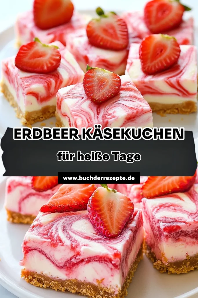 Entdecken Sie dieses leckere Erdbeer-Käsekuchen-Rezept für gefrorene Dessertideen, die perfekt für den Sommer sind! Diese einfachen Käsekuchenriegel mit frischen Erdbeeren bieten eine fruchtige Erfrischung und sind ideal für Partys oder als süßer Snack. Perfekt, um Freunden und Familie eine Freude zu machen. Bereiten Sie heute noch dieses fruchtige Sommerdessert zu und genießen Sie den Geschmack! #ErdbeerKäsekuchen #Dessertideen #Sommerdesserts #KäsekuchenMitErdbeeren