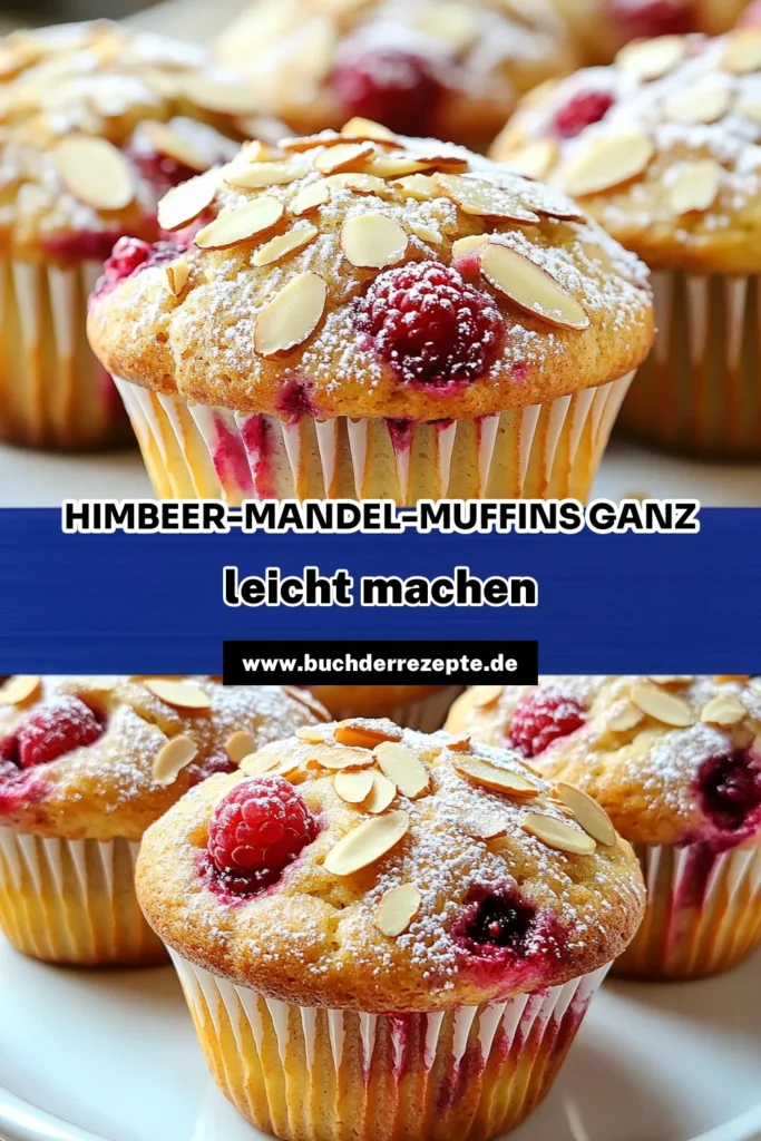 Entdecke das perfekte Rezept für Himbeer-Mandel-Muffins! Diese köstlichen Muffins sind einfach zuzubereiten und bieten eine wunderbare Kombination aus frischen Himbeeren und knusprigen Mandeln. Ideal für den Nachmittagstee oder als süßer Snack! Lass dich von den einfachen Schritten inspirieren und genieße die süße Versuchung. Klicke jetzt, um die vollständigen Rezeptdetails zu erhalten und deine eigenen Muffins zu backen! #HimbeerMandelMuffins #Backen #Rezepte #Muffins