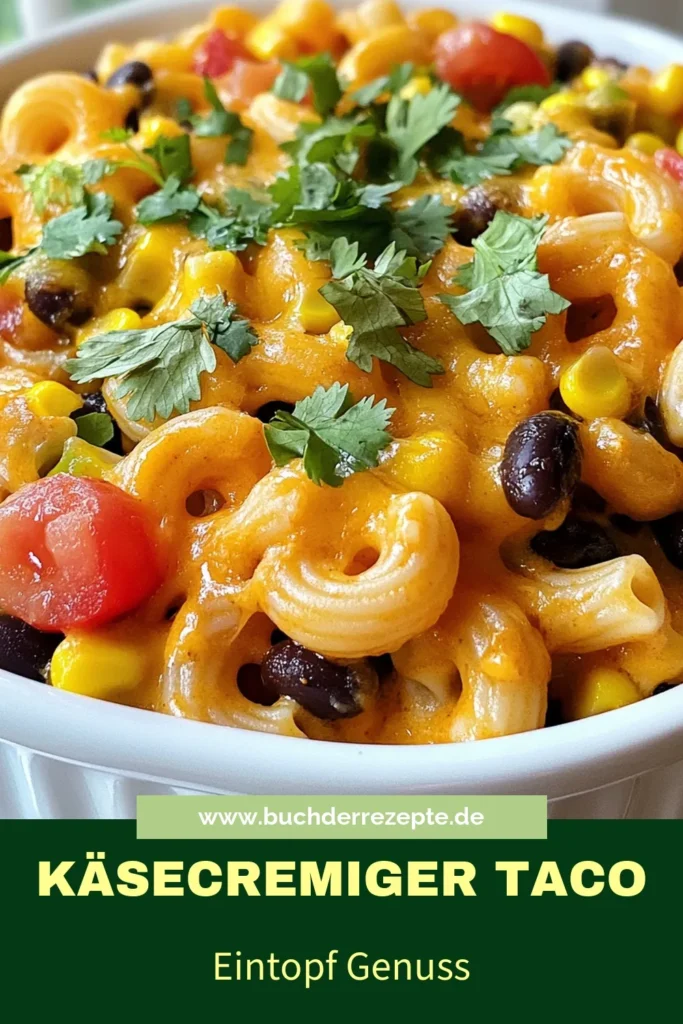 Entdecken Sie unser herzhaftes Eintopf Taco-Mac Rezept, das die perfekte Mischung aus Chili Eintopf mit Pasta und einfacher Zubereitung bietet. Dieses schnelle One-Pot Gericht vereint Rinderhack, würzige Aromen und köstliche Zutaten für ein schnelles Dinner. Ideal für die ganze Familie! Probieren Sie es jetzt aus und speichern Sie das Rezept für später! #EintopfTacoMac #OnePotGerichte #ChiliEintopf #EinfacheRezepte