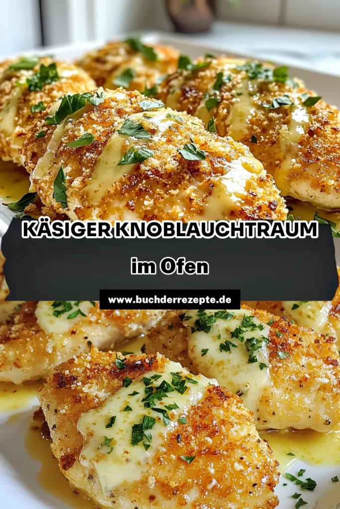 Entdecken Sie unser köstliches Käse Knoblauch Hähnchen Rezept! Dieses Parmesan Hähnchen Rezept vereint knuspriges Hähnchen mit aromatischem Knoblauch und cremigem Käse. Perfekt für italienische Hähnchengerichte und einfach zubereitet – ideal für ein schnelles Abendessen. Genießen Sie gebackenes Hähnchen mit Käse, das garantiert ein Hit ist! Probieren Sie es aus, speichern Sie das Rezept und lassen Sie sich inspirieren! #ParmesanHähnchen #KäseKnoblauchHähnchen #italienisch #EssenLieben