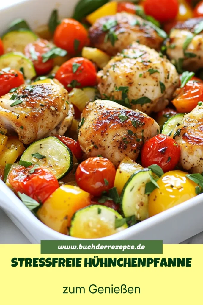 Entdecke unser köstliches glutenfreies Hühnchenrezept – die perfekte Lösung für schnelle Wochentagsgerichte! Diese einfache Hühnchen-Pfanne ist nicht nur gesund, sondern auch ideal für die ganze Familie. In nur 25 Minuten zauberst du ein leckeres Abendessen ohne Gluten, das alle begeistert. Probiere es aus und bringe Abwechslung auf den Tisch! Speichere dieses Rezept für dein nächstes Familienessen! #glutenfreiesHühnchenrezept #schnelleWochentagsgerichte #HühnchenPfanne #einfacheRezepteFürFamilien