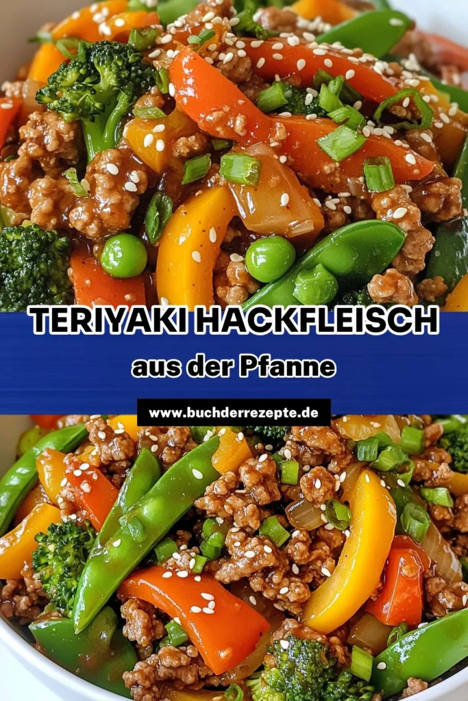 Entdecke das köstliche Rezept für eine Türkische Hackfleischpfanne! Dieses Gesundheits Wok-Gericht mit Teriyaki ist das perfekte schnellgekochte Hackfleischgericht für eine ausgewogene Ernährung. Die Kombination aus Hackfleisch, frischem Gemüse und einer leckeren Teriyaki-Sauce wird dich begeistern. Probiere es aus und lass dich von diesem Gemüsepfanne mit Hackfleisch inspirieren! Jetzt speichern und nachkochen! #TürkischeHackfleischpfanne #TeriyakiRezept #GesundesWokGericht #SchnellgekochtesHackfleischgericht