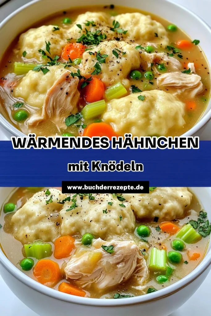 Entdecke die unwiderstehliche Freude eines Gemütlichen Slow Cooker Hähnchen & Knödel! Mit zarten Hähnchenschenkeln, frischem Gemüse und fluffigen Knödeln zauberst du ein herzhaftes Gericht, das niemand widerstehen kann. Perfekt für entspannte Abende, wird dieses Rezept schnell zu deinem Favoriten. Klicke durch, um die Schritt-für-Schritt-Anleitung und wertvolle Tipps zu entdecken! #SlowCooker #Hähnchenrezept #Komfortessen #EinfacheRezepte
